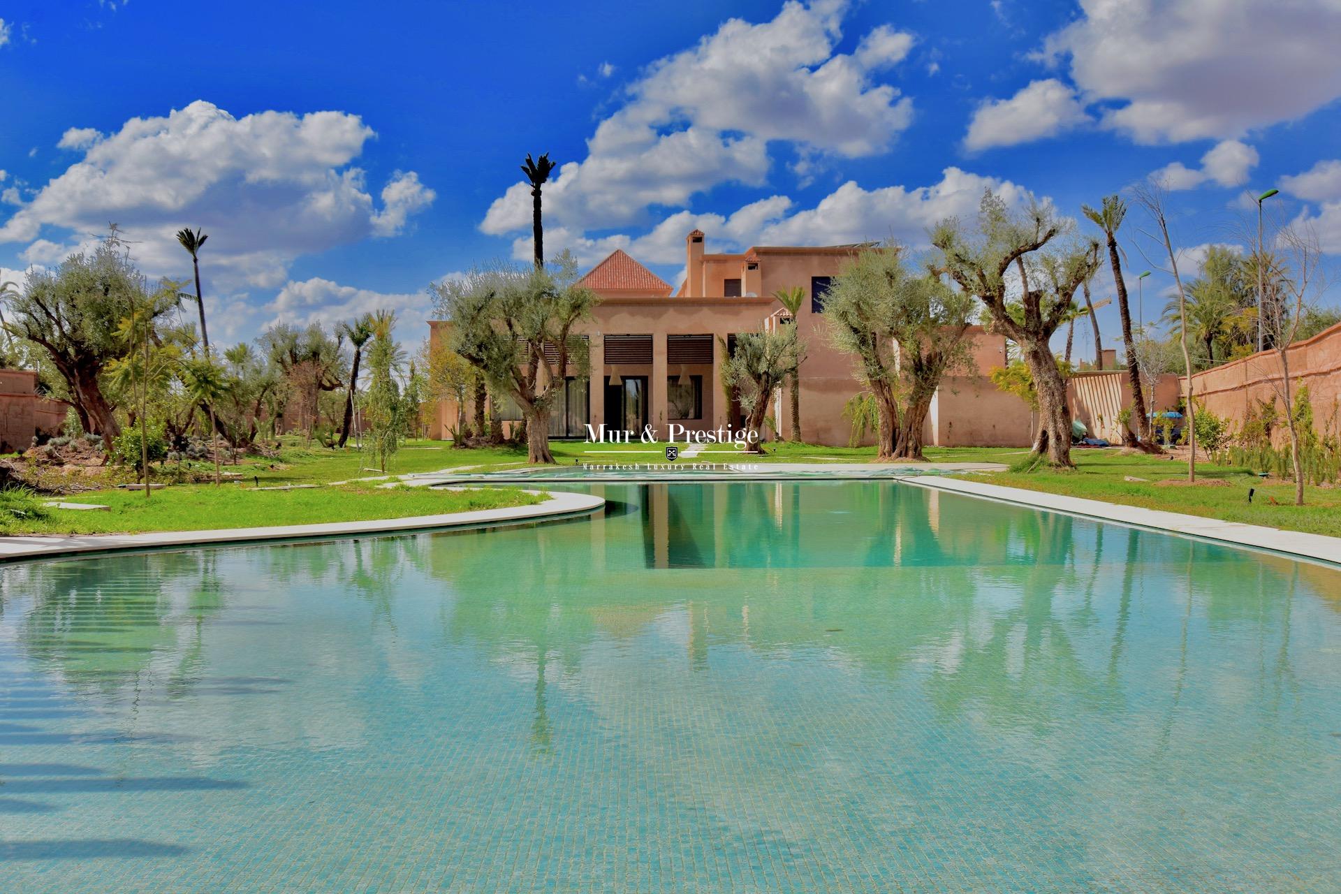 Maison neuve à vendre dans la Palmeraie de Marrakech 
