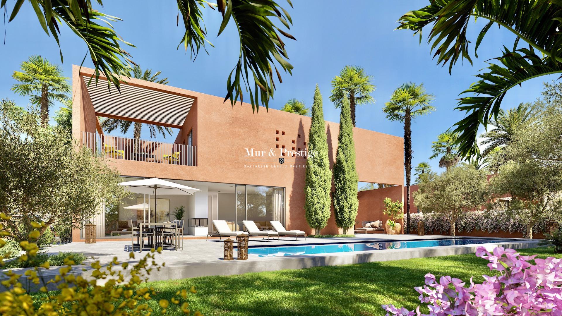 Agence immobilière Marrakech : Maison neuve à vendre sur la route de l’Ourika 