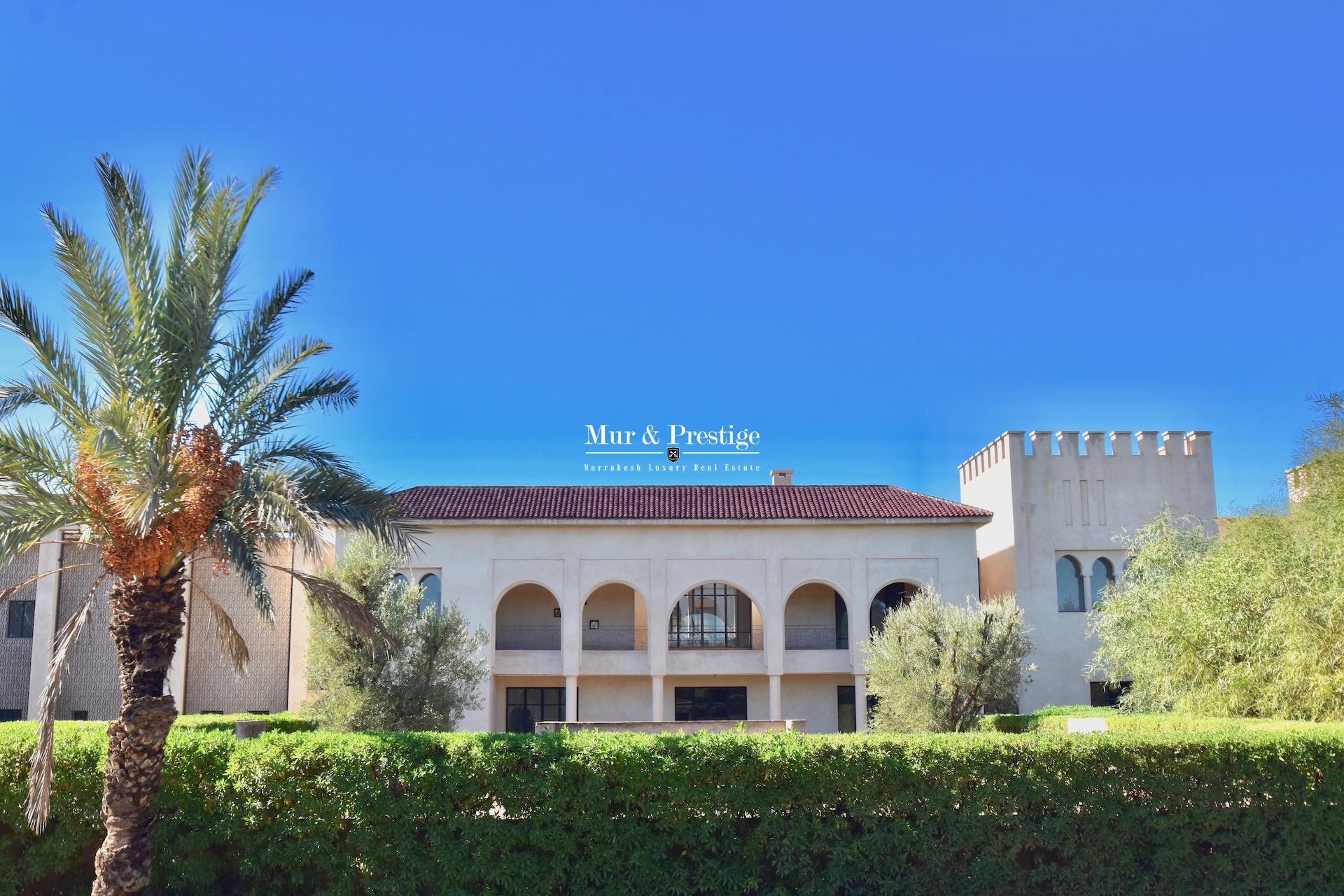 Palais d’hôtes à vendre à la Palmeraie Marrakech 