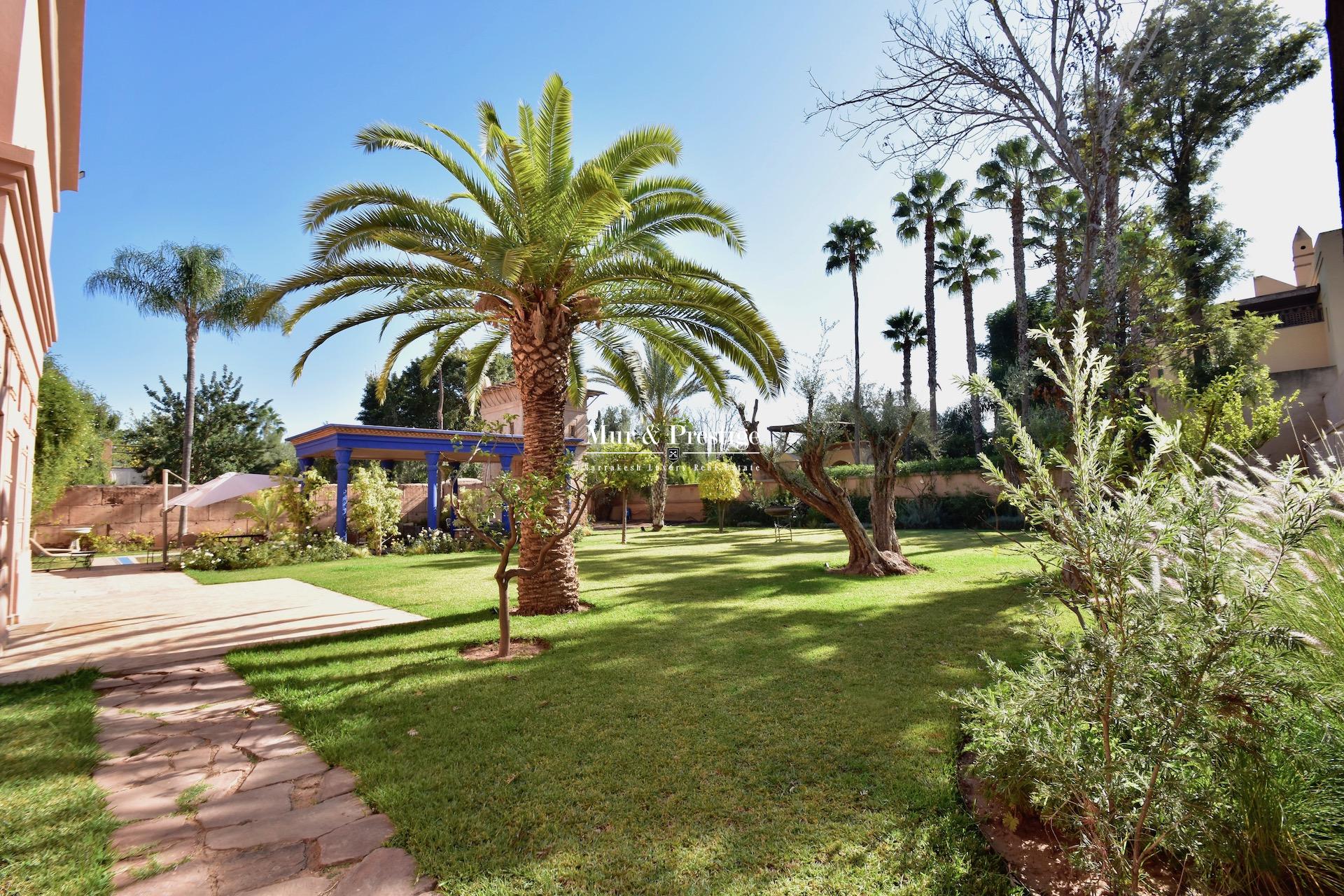 Maison de maître à vendre au golf Amelkis Marrakech - copie