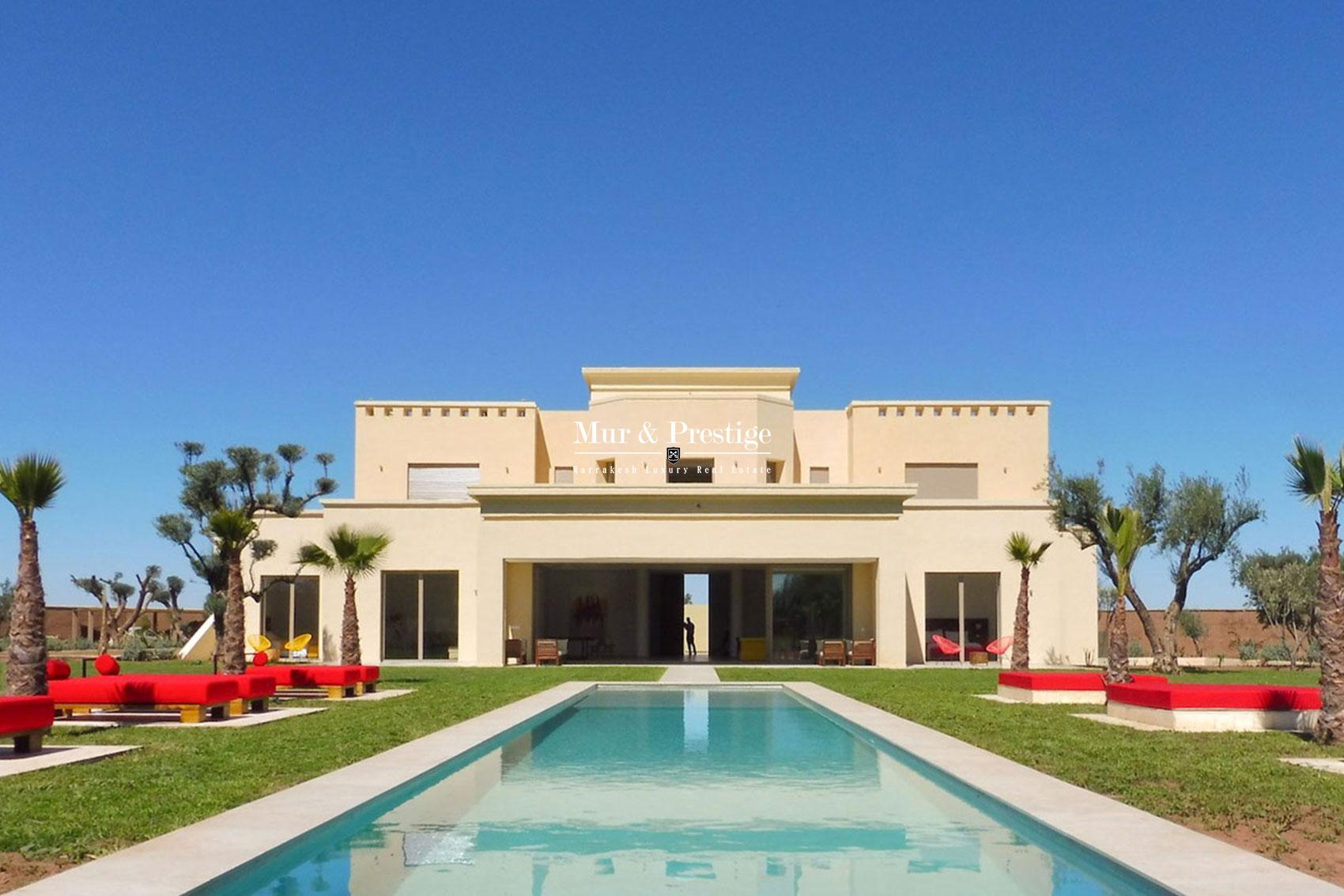 Villa contemporaine a vendre route de Ouarzazate