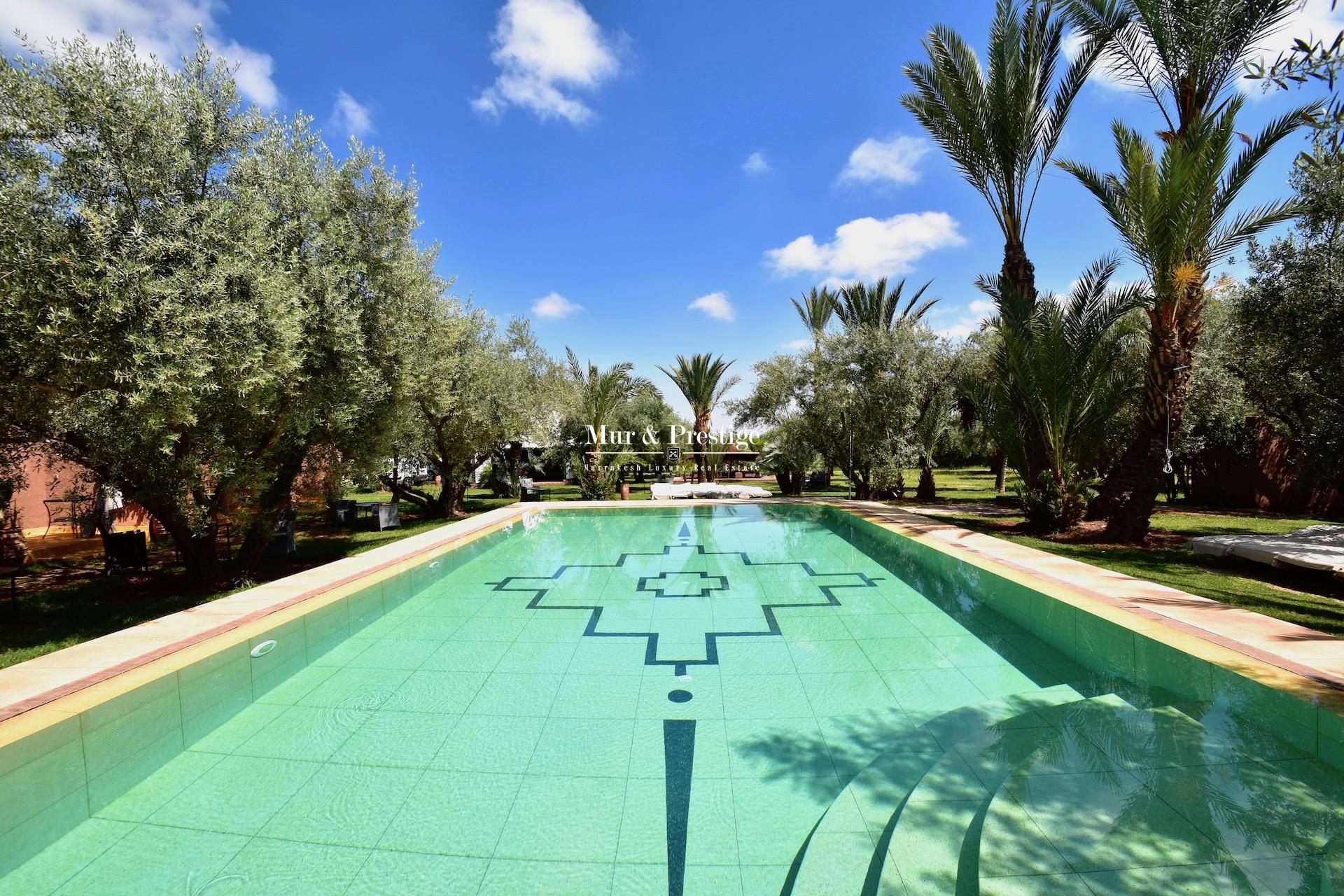 Maison d'hôtes de style ferme berbère à vendre