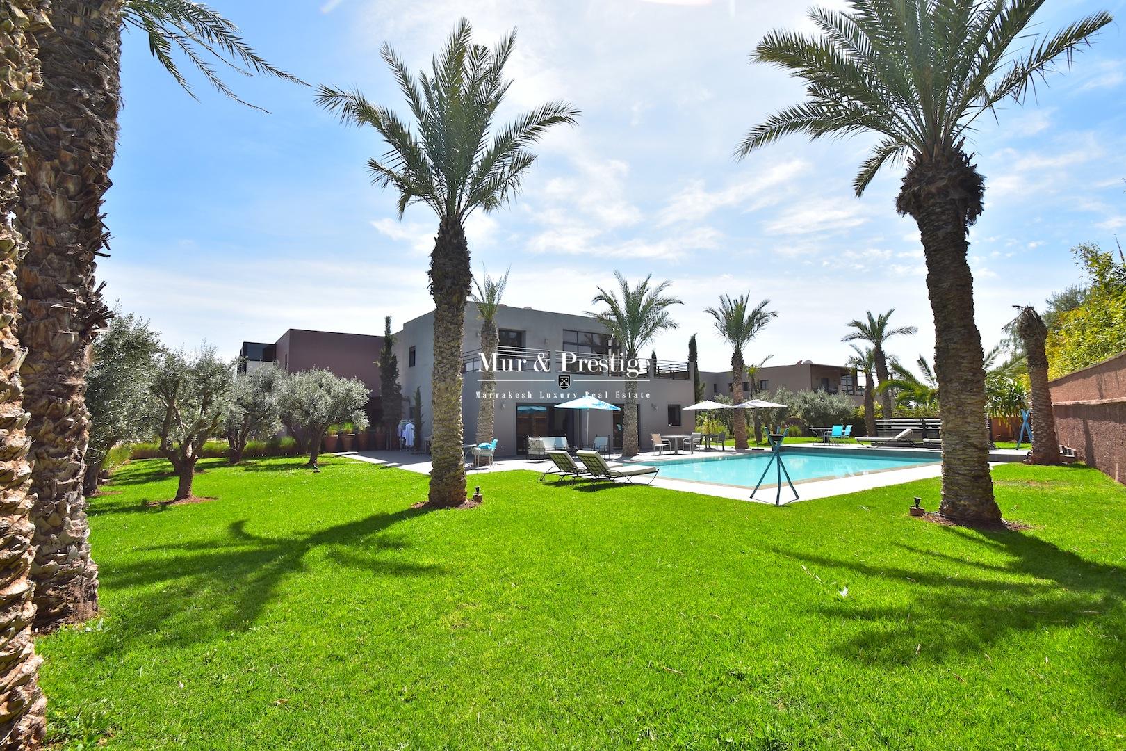Agence Immobilière Marrakech - Loft avec jardin et piscine privative à vendre - Marrakech