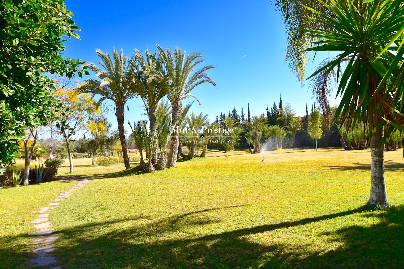 Maison à vendre à la Palmeraie Marrakech