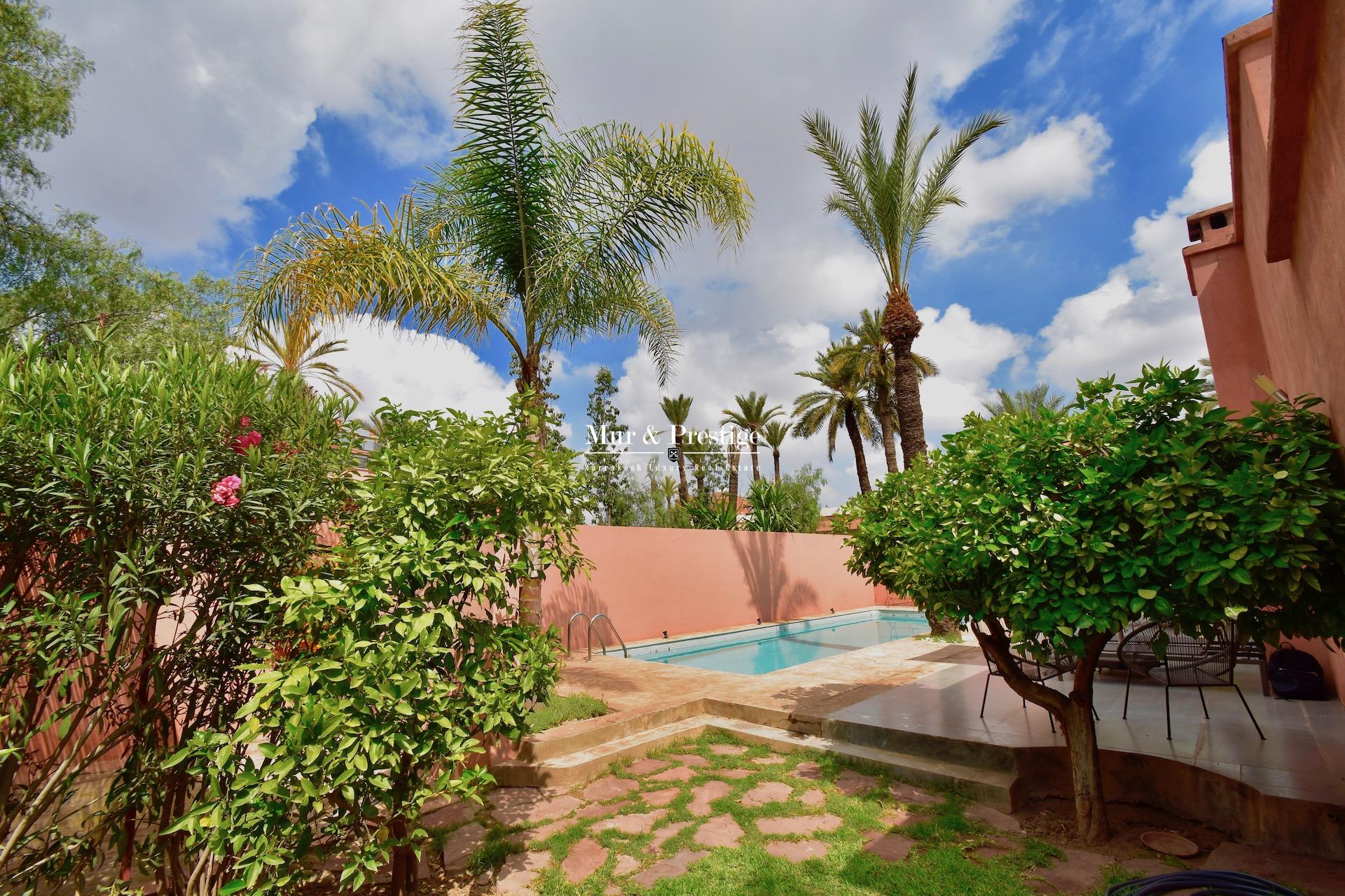 Maison de plain-pied à vendre en centre-ville à Marrakech