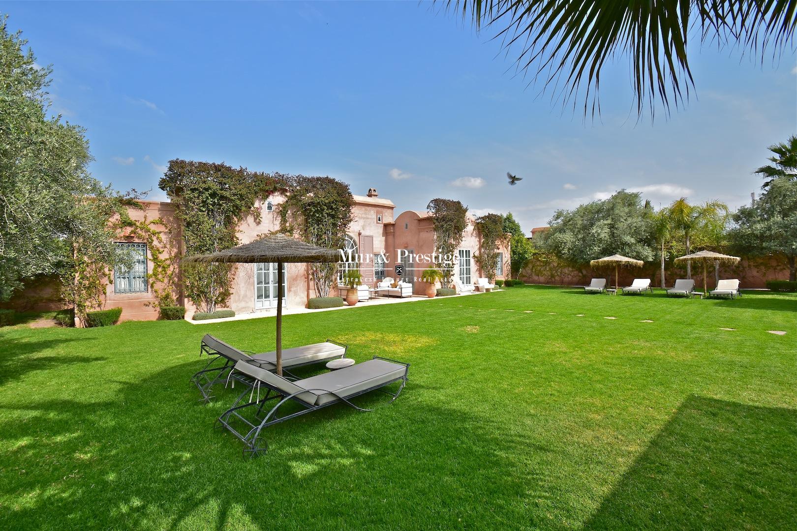 Maison de caractère à vendre à Marrakech