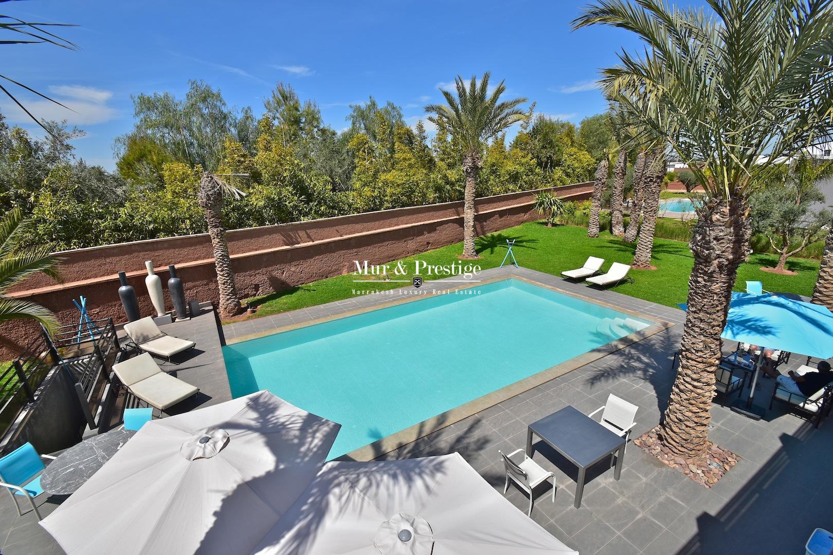 Agence Immobilière Marrakech - Loft avec jardin et piscine privative à vendre - Marrakech