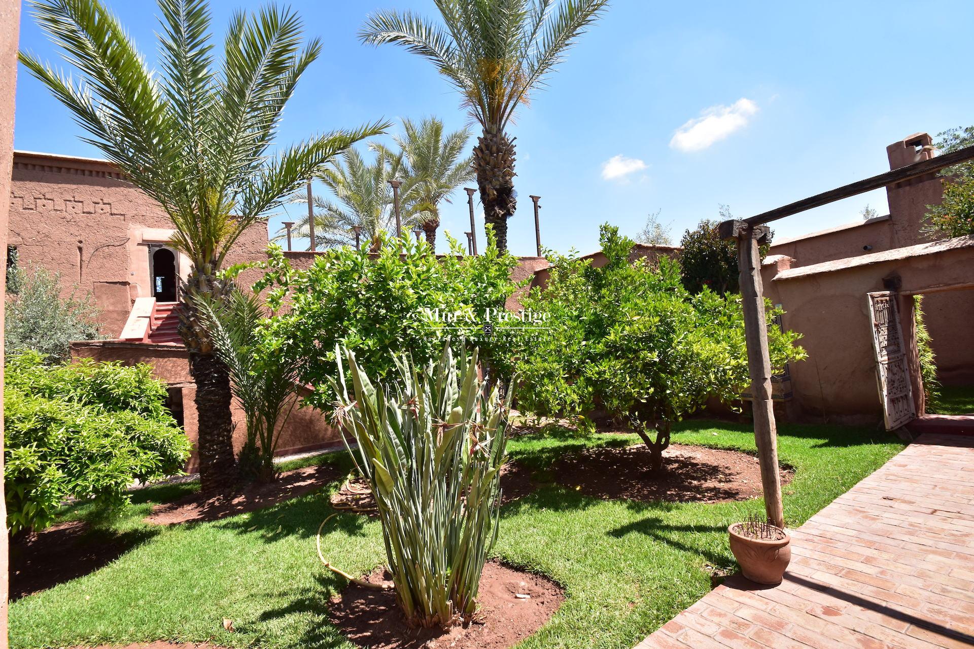 Maison d'hôtes de style ferme berbère à vendre