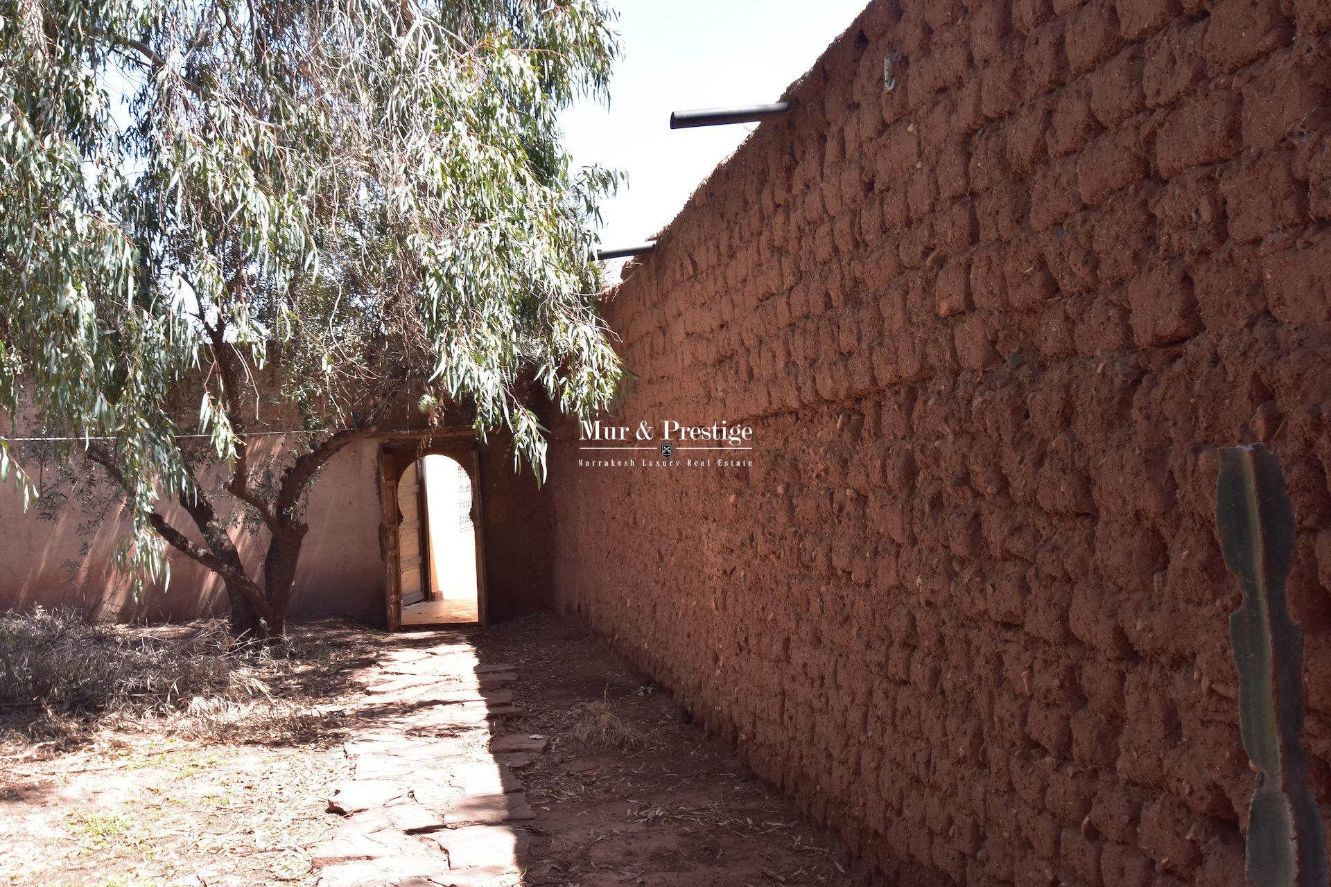 Maison d'hôtes de style ferme berbère à vendre