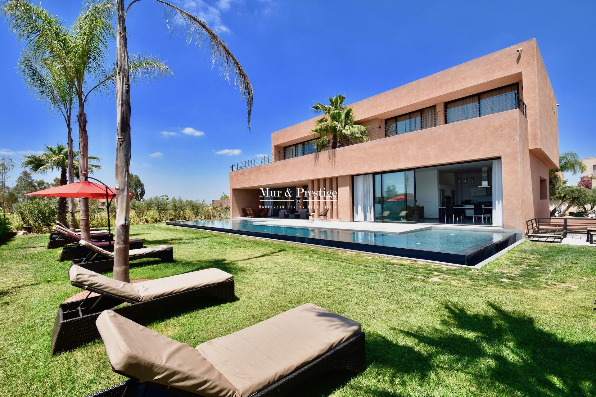 Maison neuve à vendre sur golf à Marrakech 