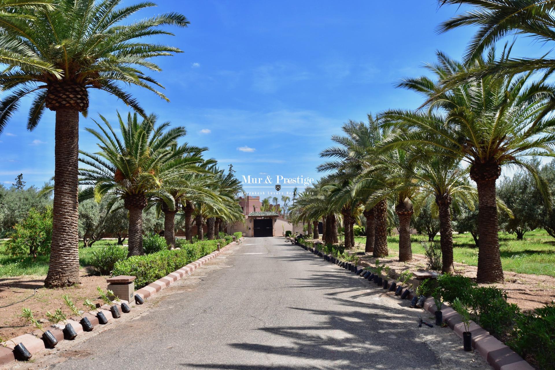 Hacienda rénovée à vendre à Marrakech