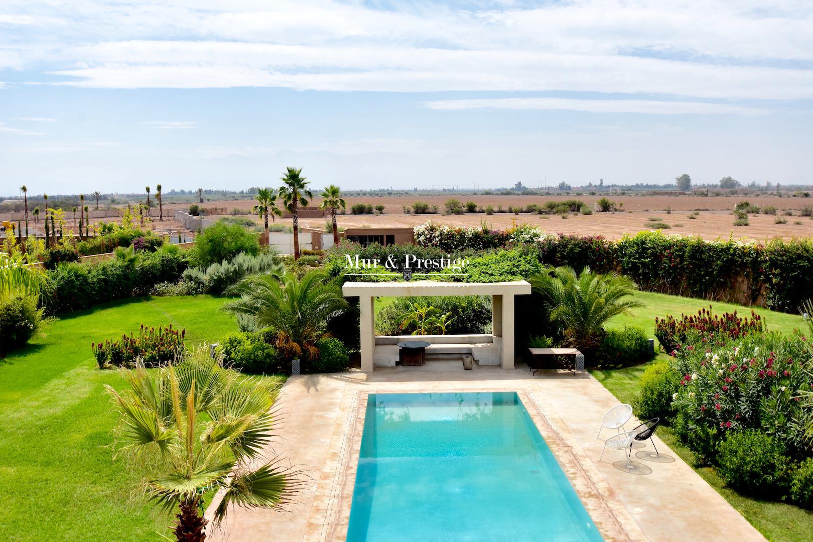 Villa contemporaine à vendre à Marrakech