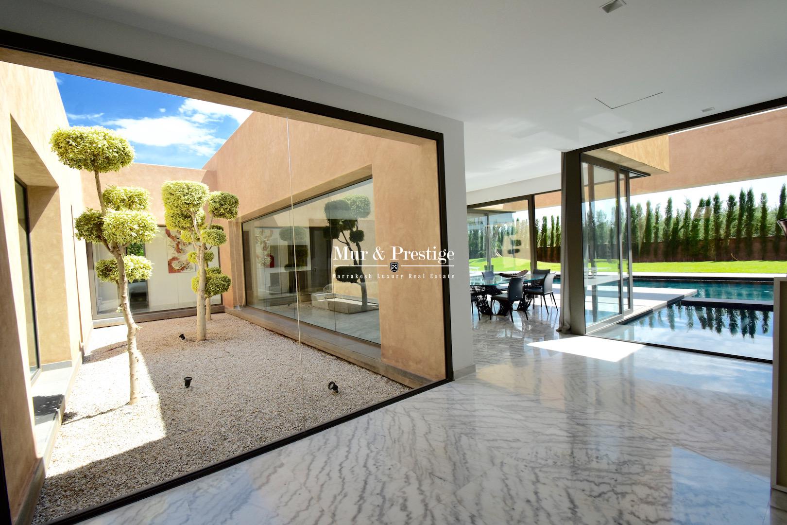 Villa ultra-moderne en vente à Marrakech