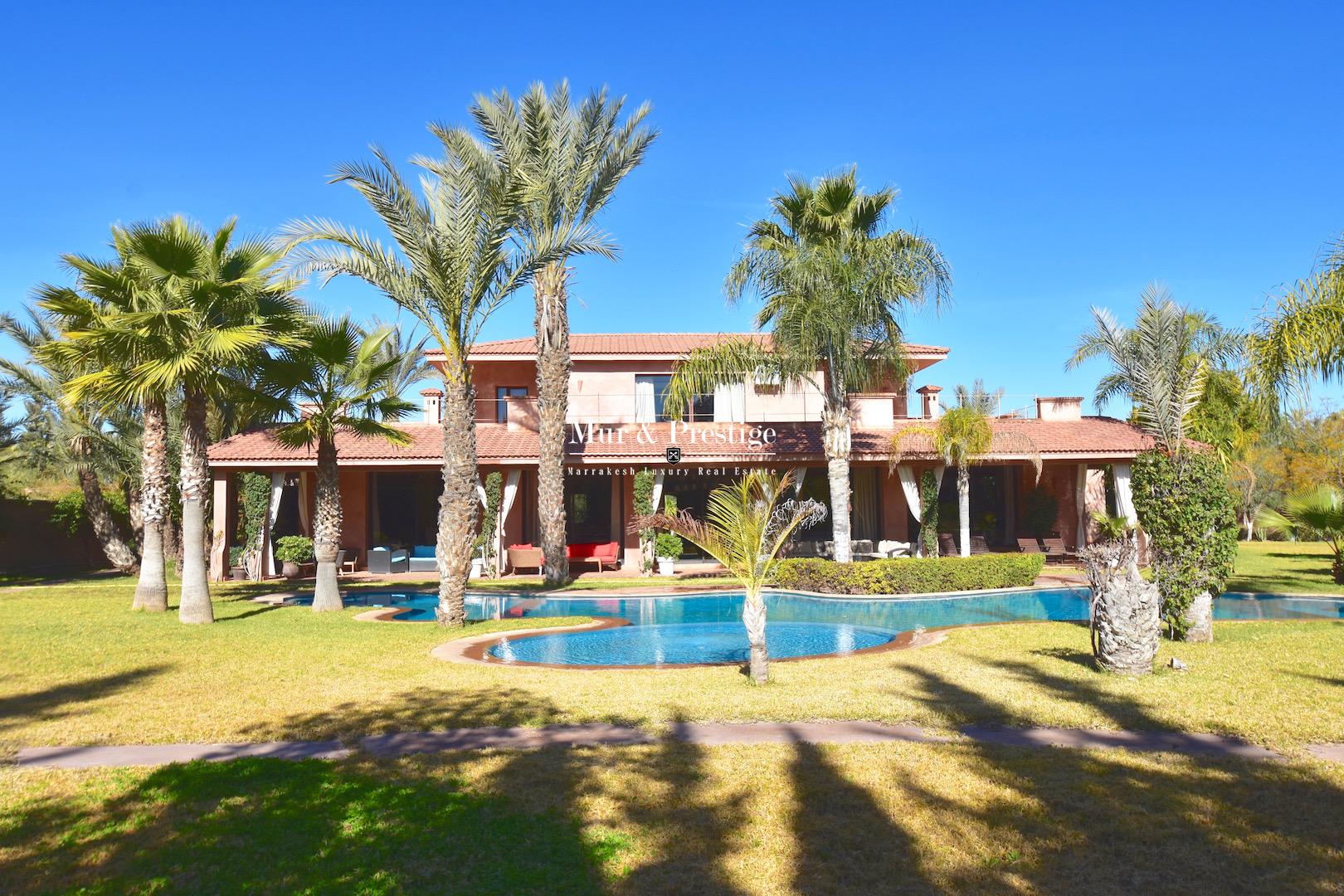 Maison à vendre à la Palmeraie Marrakech
