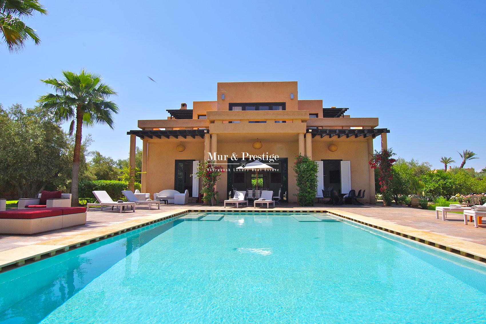 Elegante maison Vente villa sur golf a Marrakech