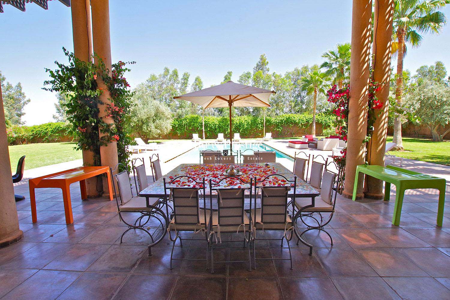 Elegante maison Vente villa sur golf a Marrakech