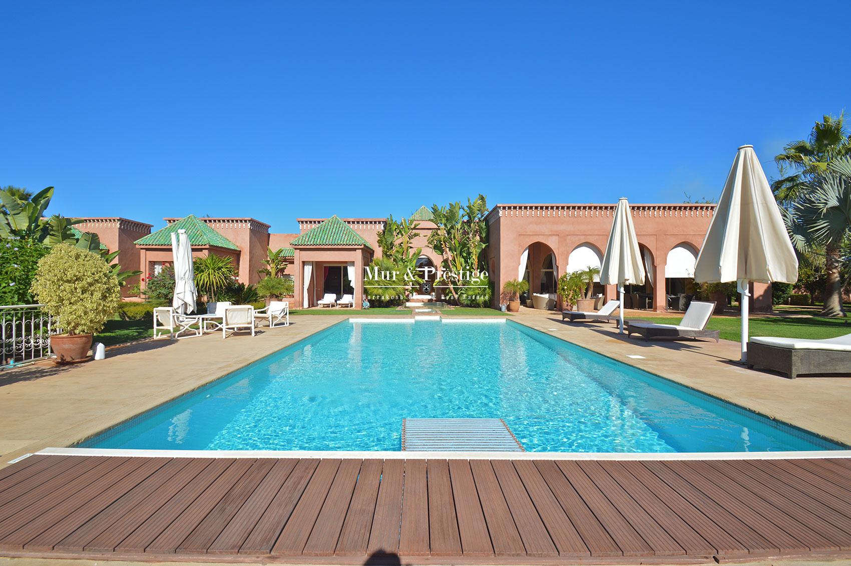 Exceptionnelle maison de charme a vendre Marrakech