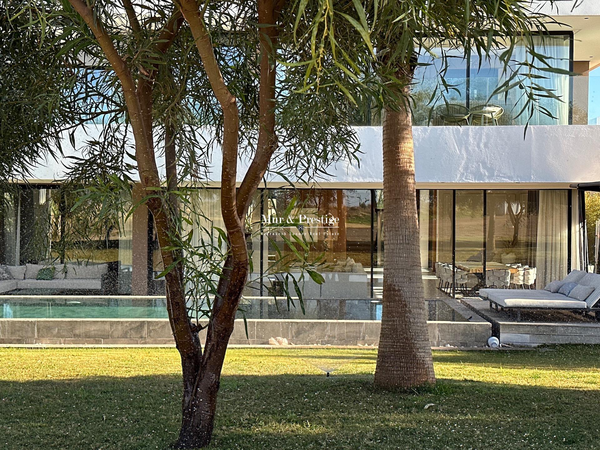 Maison Moderne en Front de Golf à Marrakech
