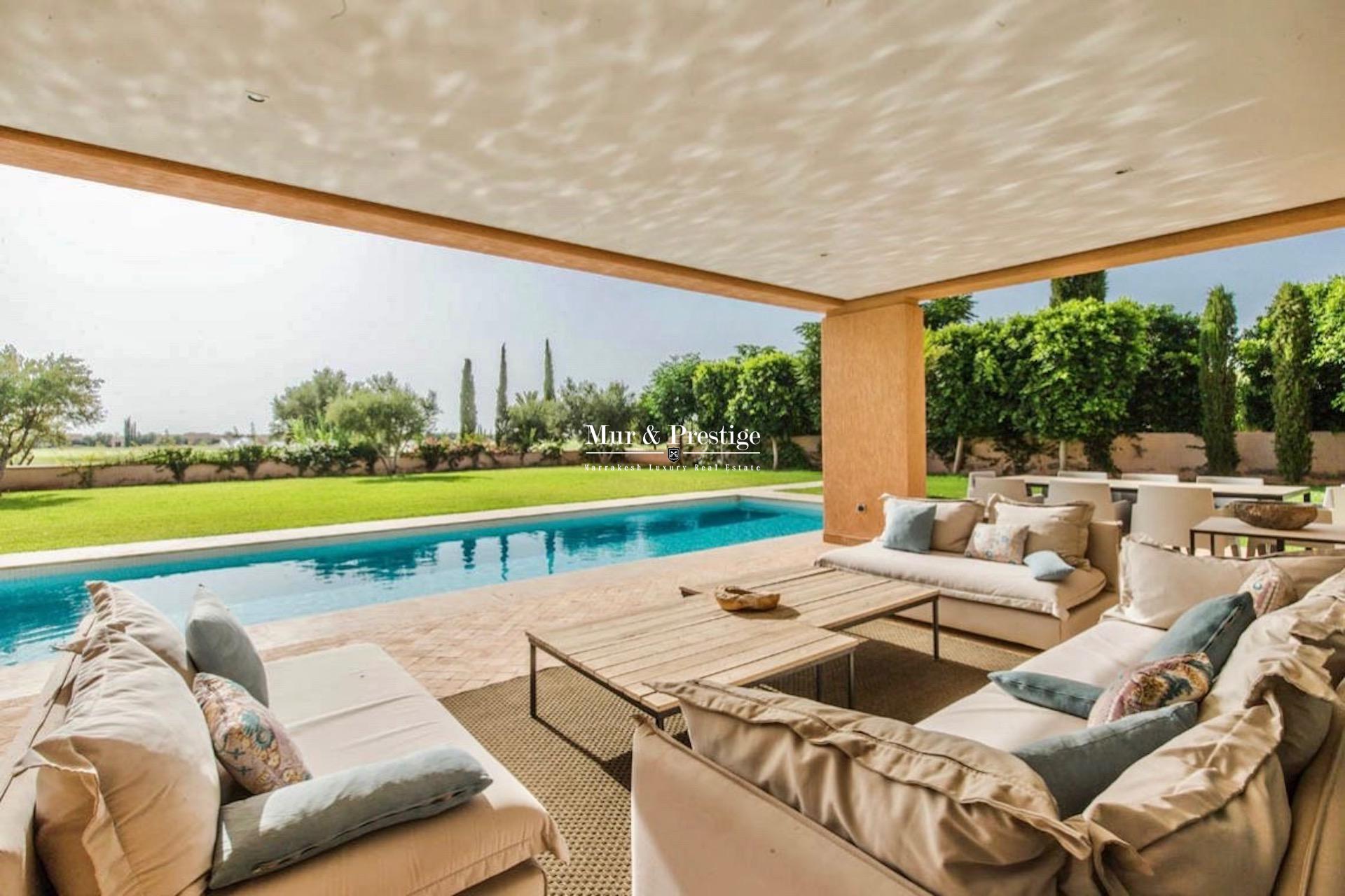 Villa de luxe à Marrakech à louer sur Golf