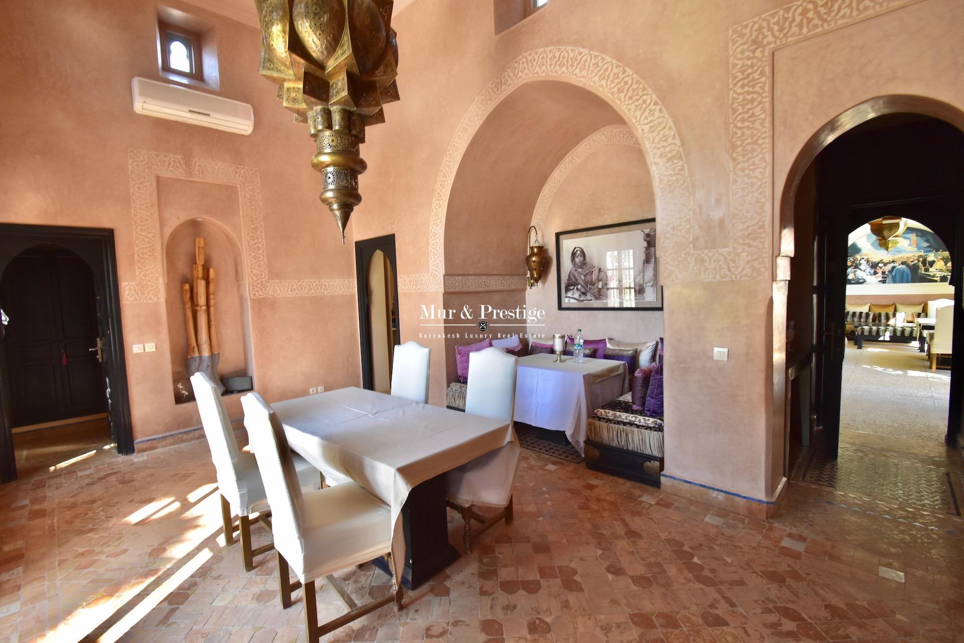 Maison d'Hôtes signée Charles Boccara en Vente à Marrakech