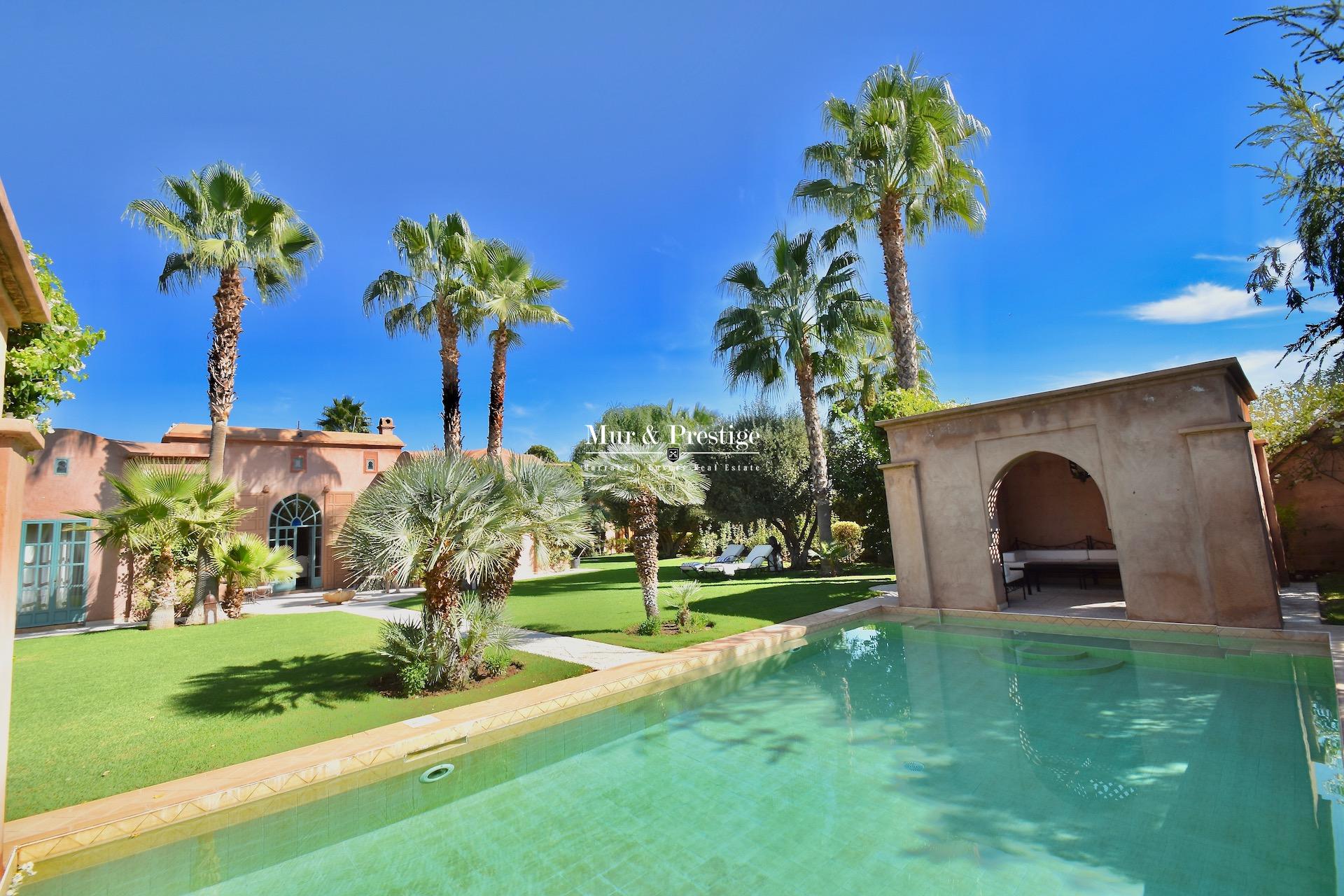 Maison d'Hôtes signée Charles Boccara en Vente à Marrakech