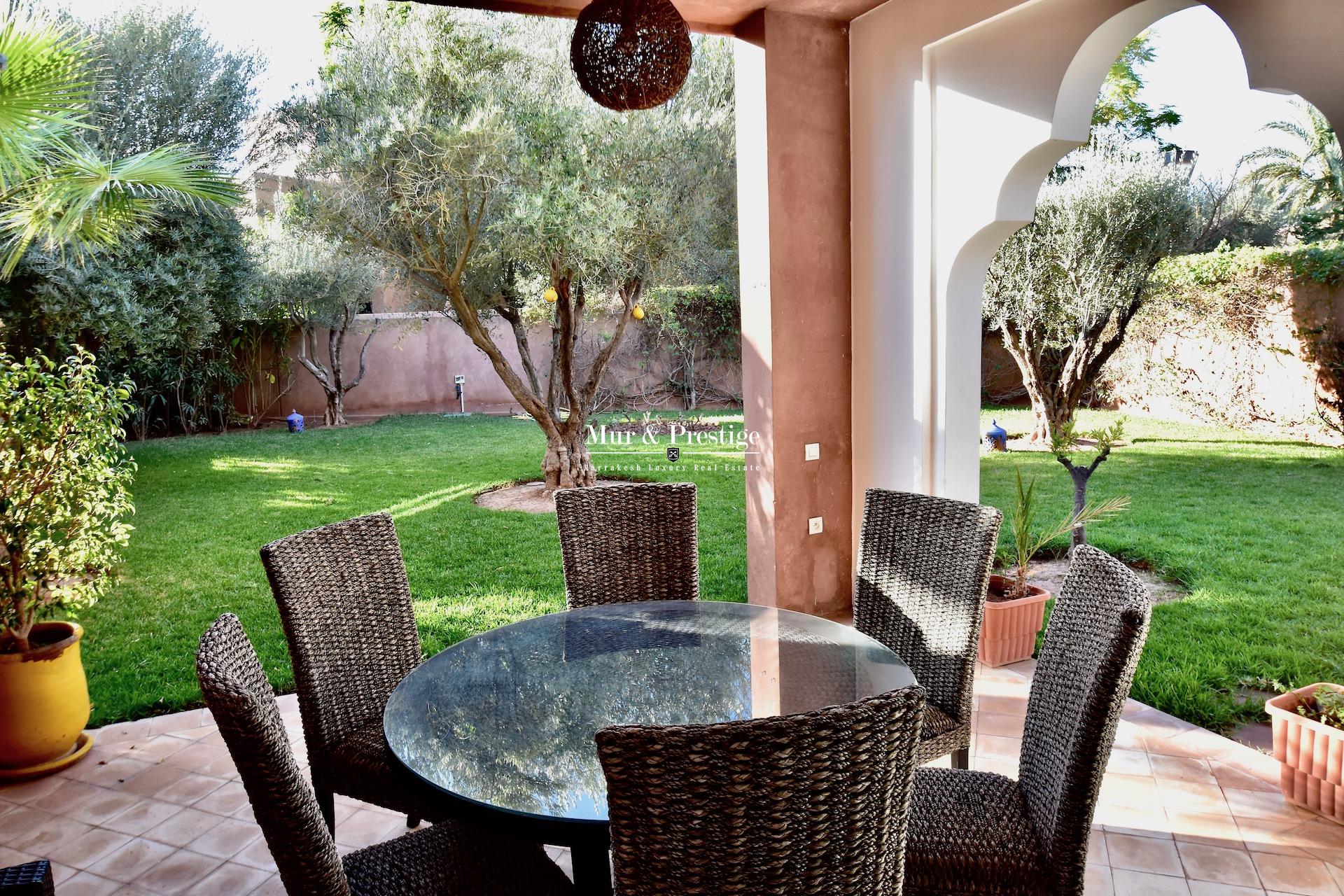 Appartement avec jardin à louer à Marrakech