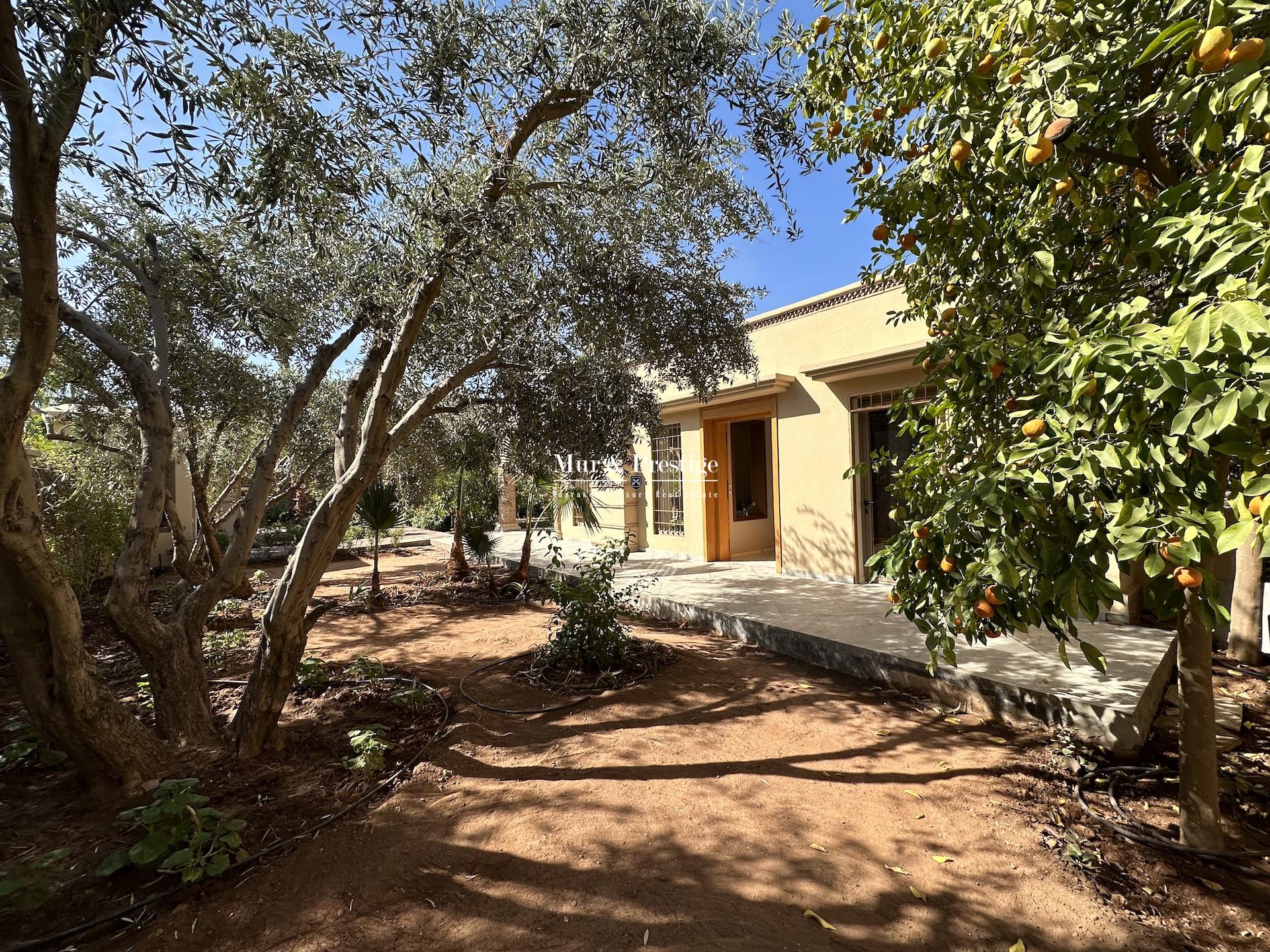 Agdal – Location Pavillon 2 Chbres avec Jardin Privatif 