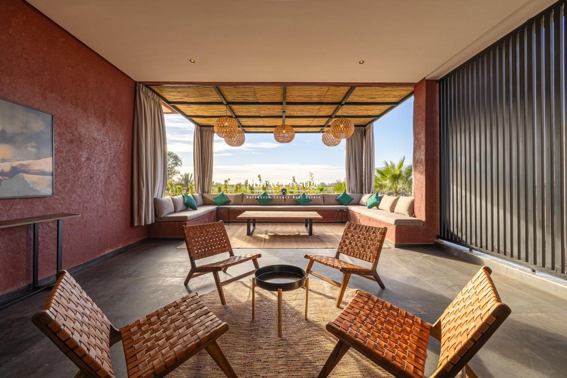 Villa à Louer sur le Golf D’Amelkis à Marrakech 
