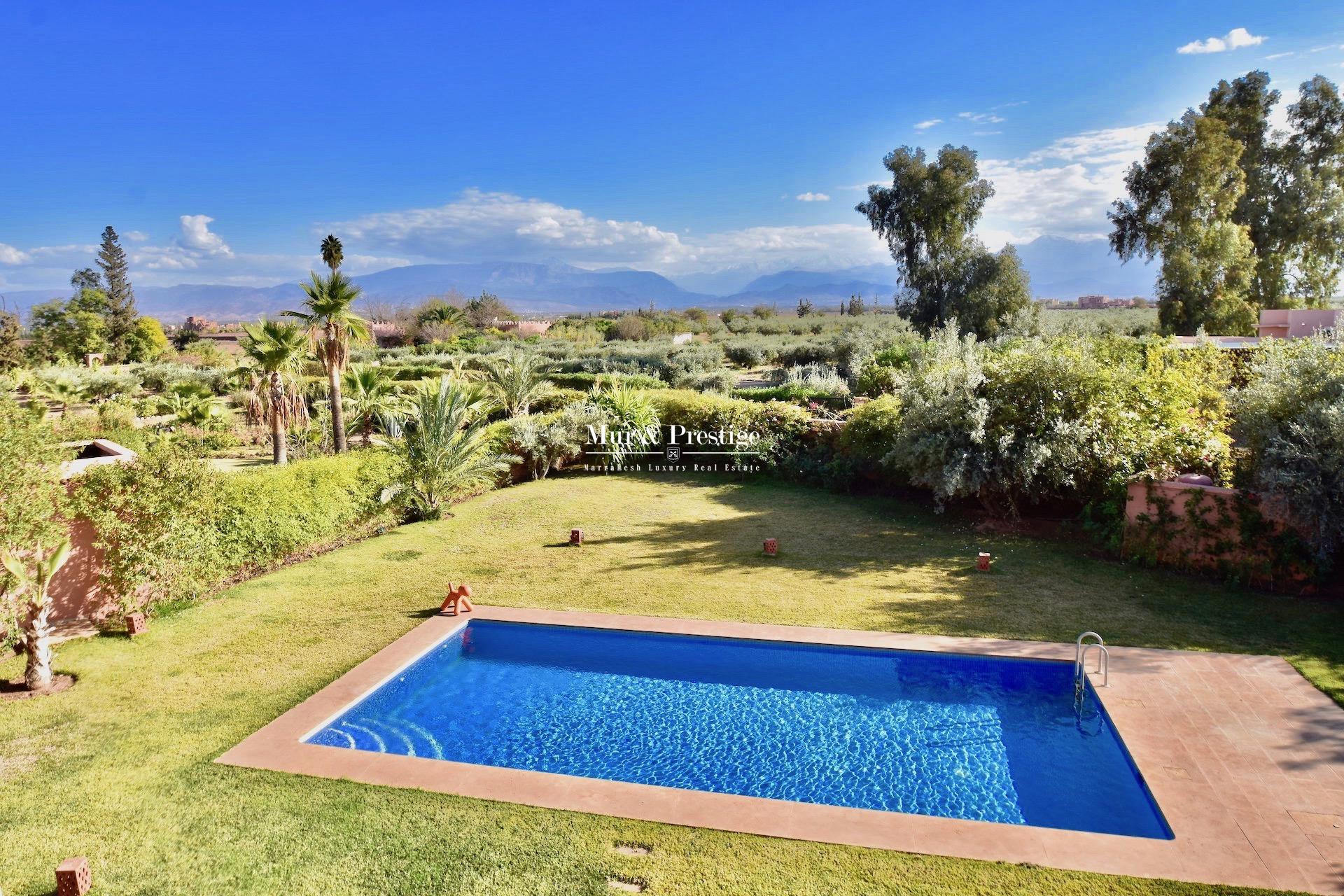 Location Villa Marrakech – Route Ourika