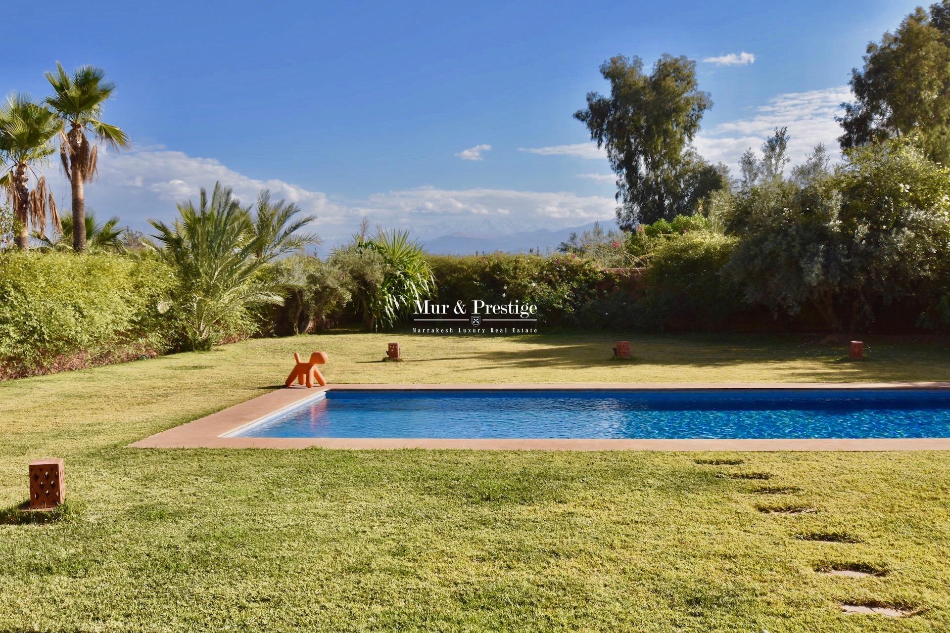 Location Villa Marrakech – Route Ourika