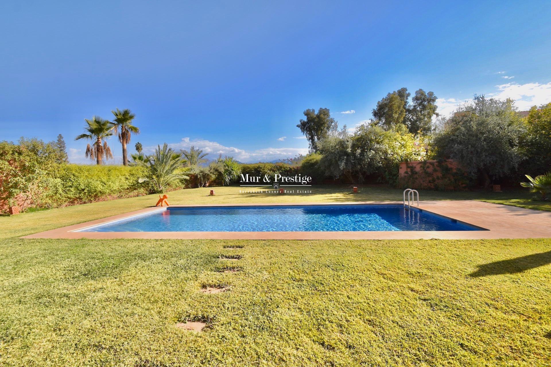 Location Villa Marrakech – Route Ourika