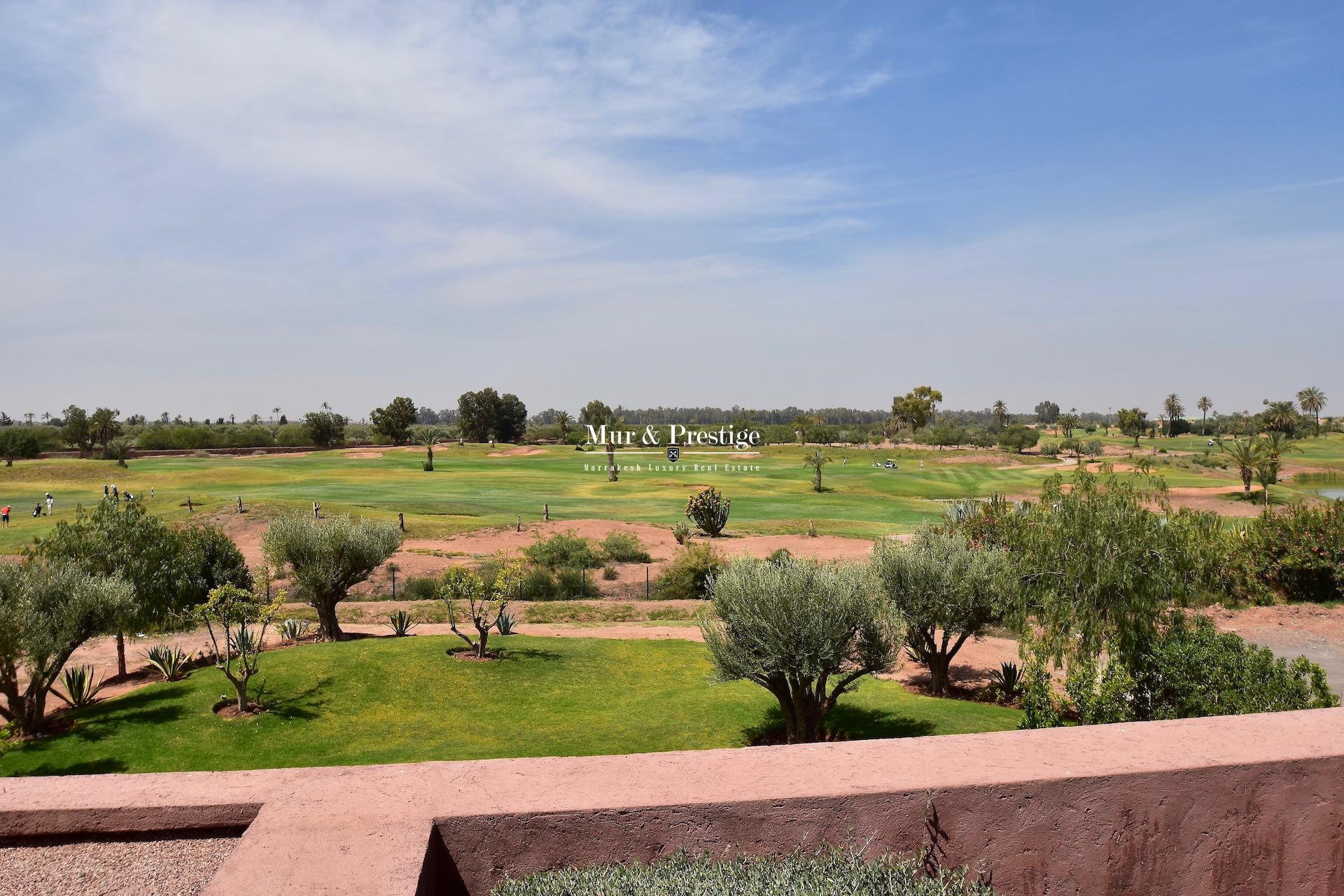 Agence Immobilière - Maison En Location Front Golf Amelkis Marrakech