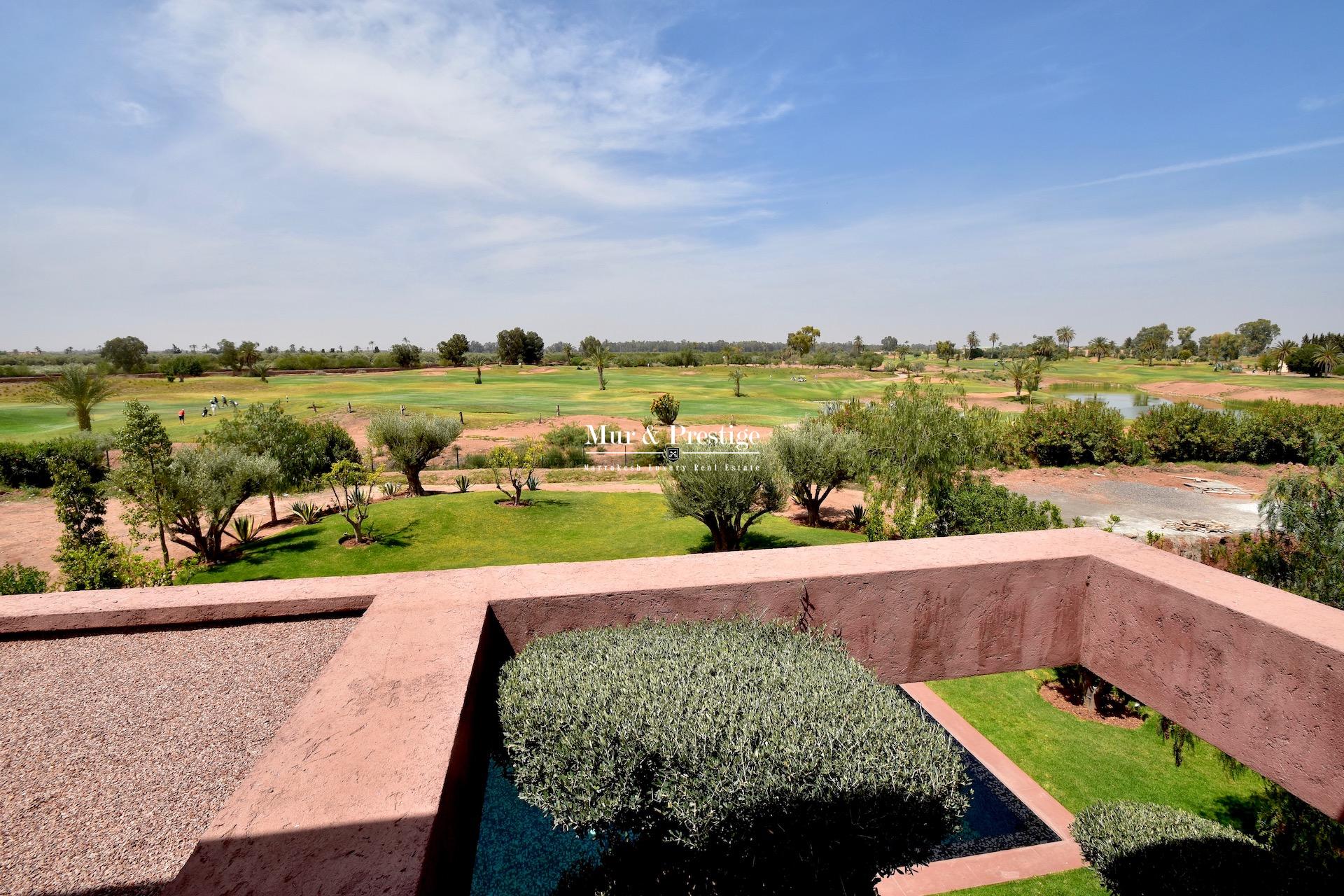 Agence Immobilière - Maison En Location Front Golf Amelkis Marrakech