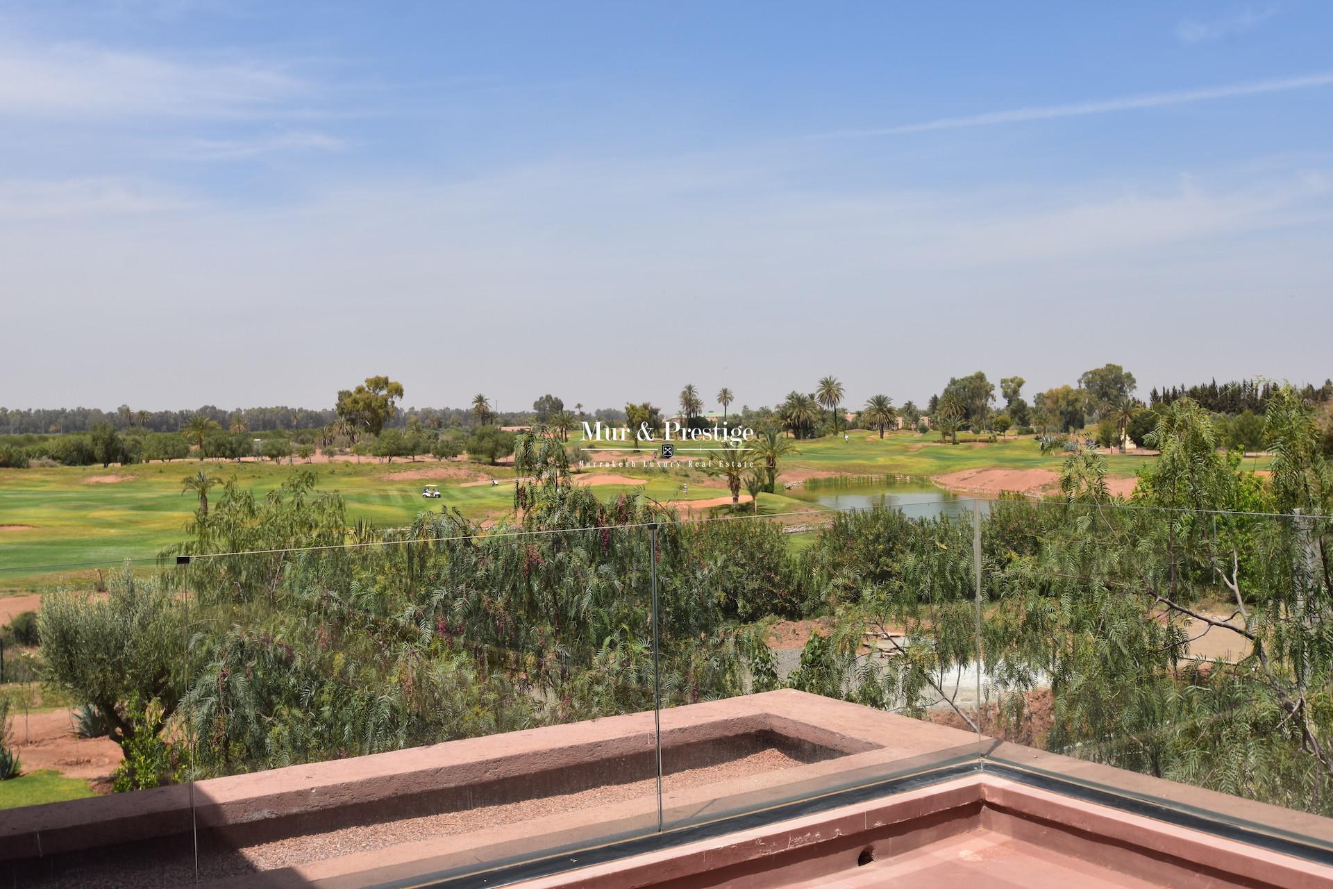Agence Immobilière - Maison En Location Front Golf Amelkis Marrakech