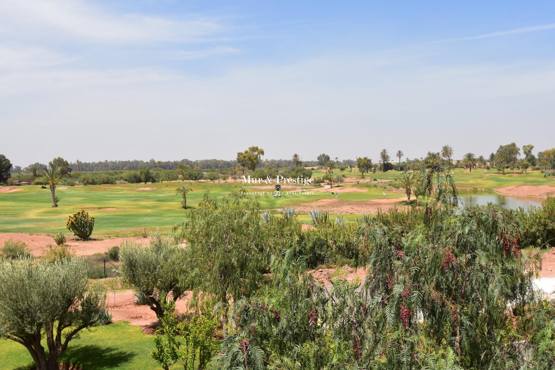 Agence Immobilière - Maison En Location Front Golf Amelkis Marrakech