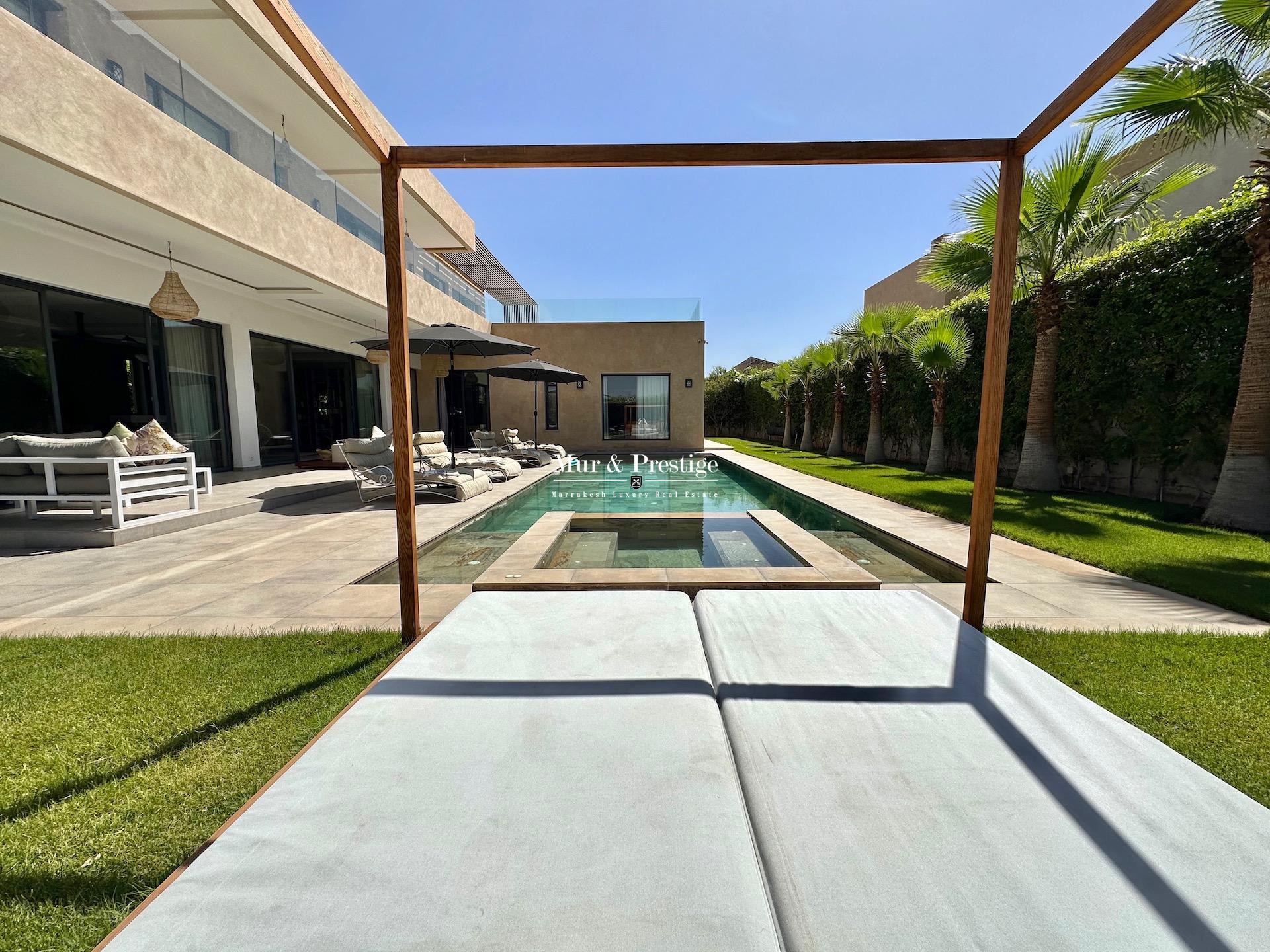 Villa proche du centre-ville à la location à Marrakech