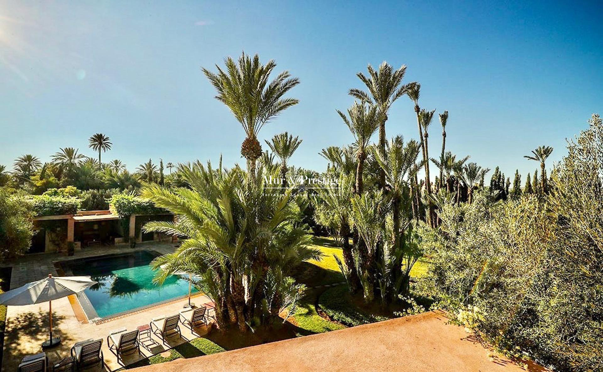 Villa à louer à la Palmeraie à Marrakech