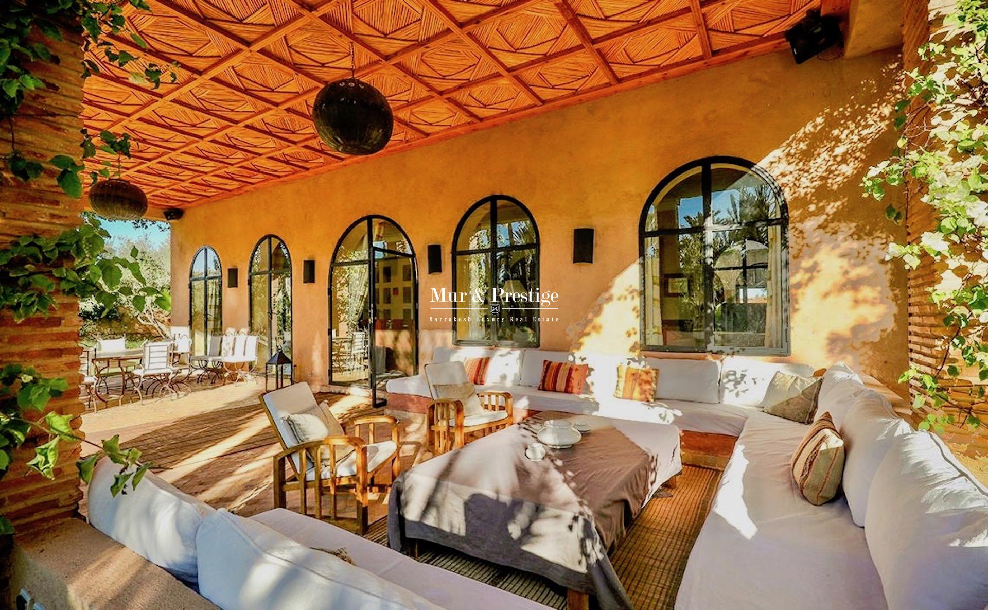 Villa à louer à la Palmeraie à Marrakech