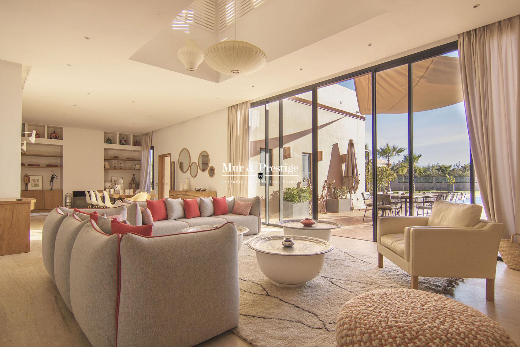 Luxueuse villa en vente face a l’atlas a Marrakech
