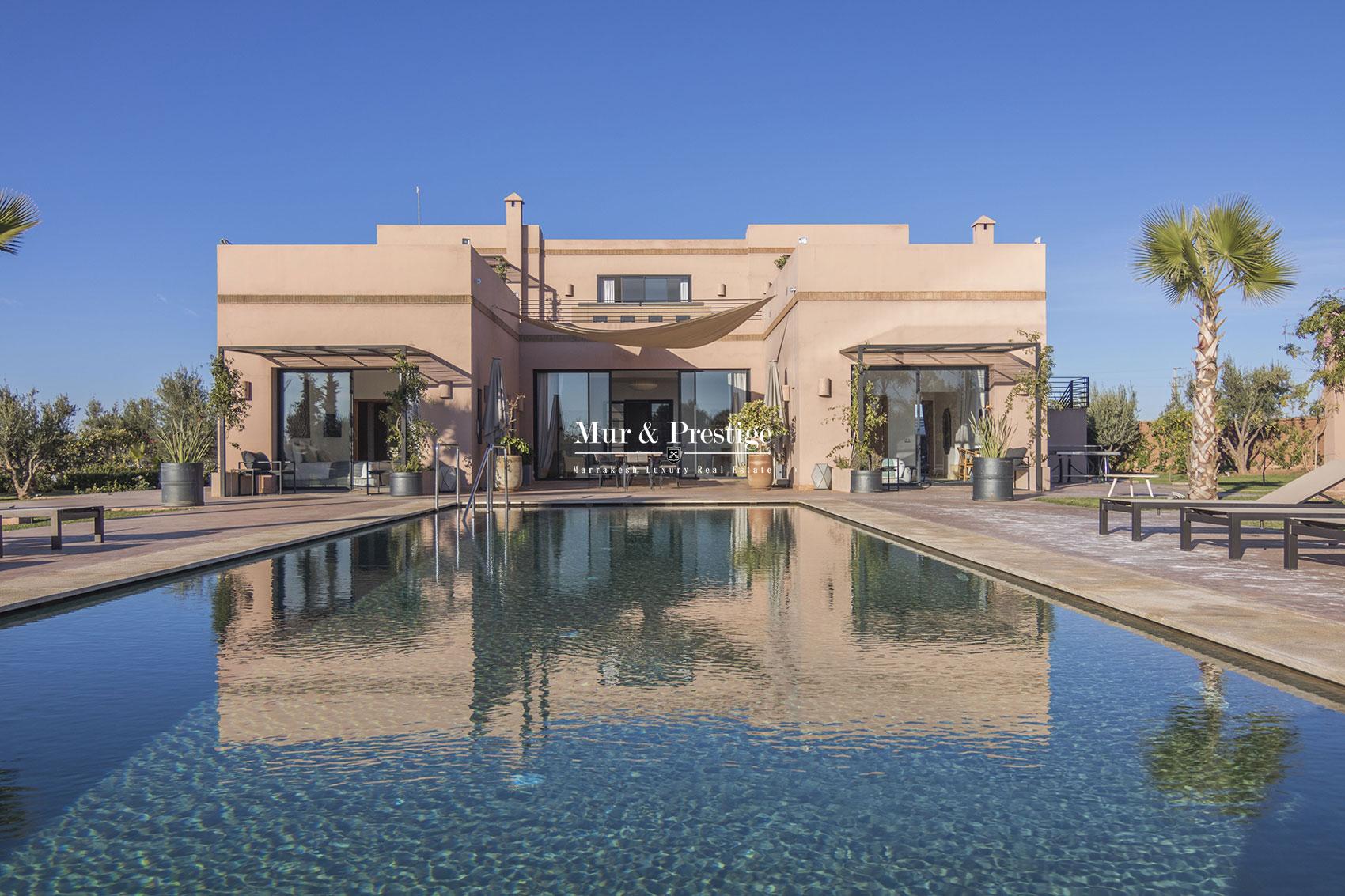 Luxueuse villa en vente face a l’atlas a Marrakech