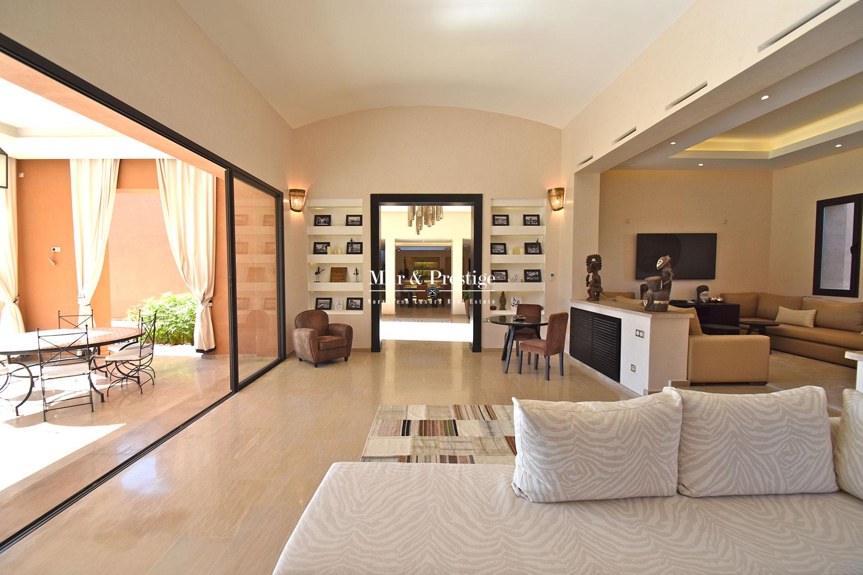Luxueuse villa en vente face a l’Atlas Marrakech
