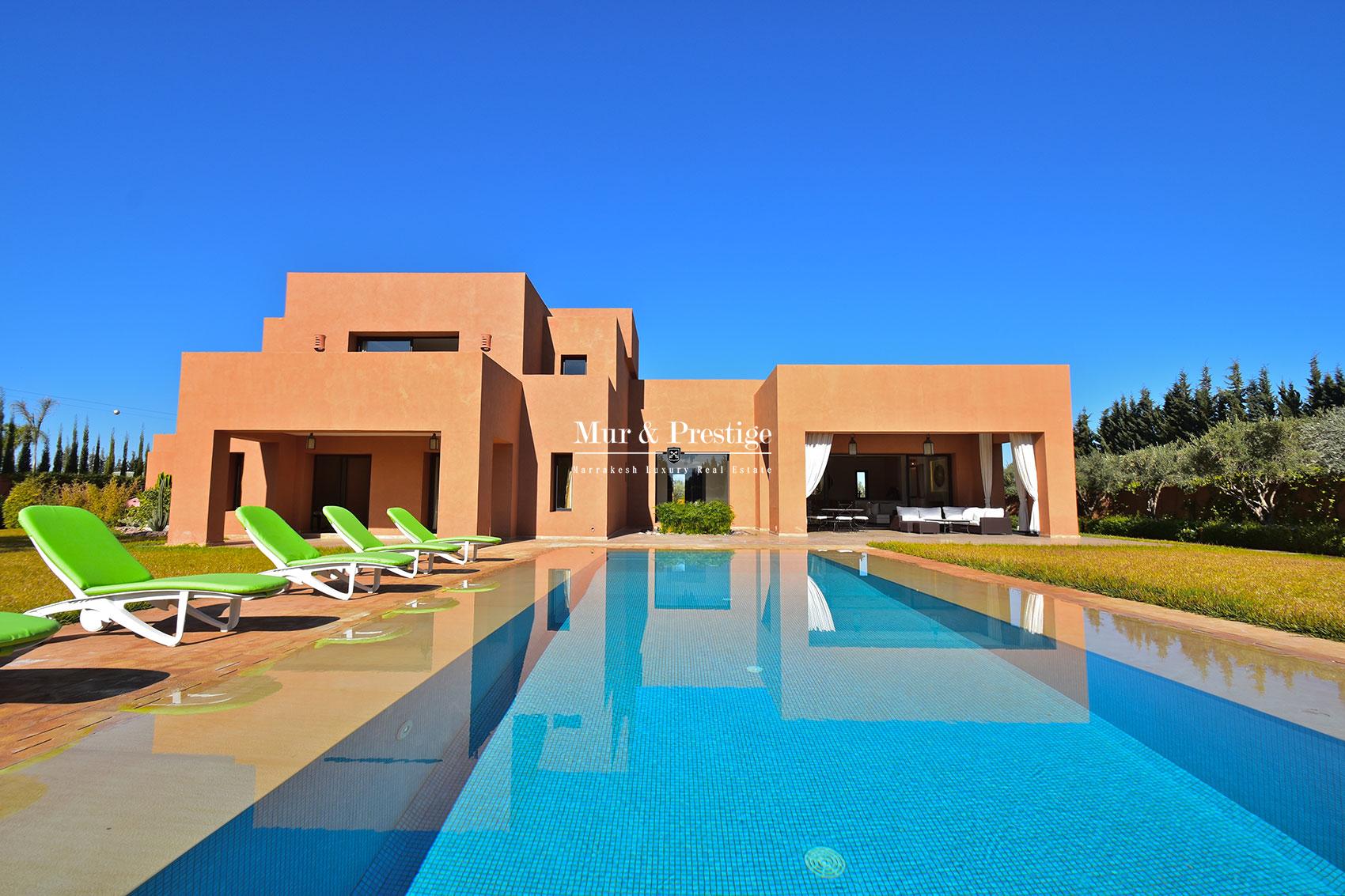 Luxueuse villa en vente face a l’Atlas Marrakech