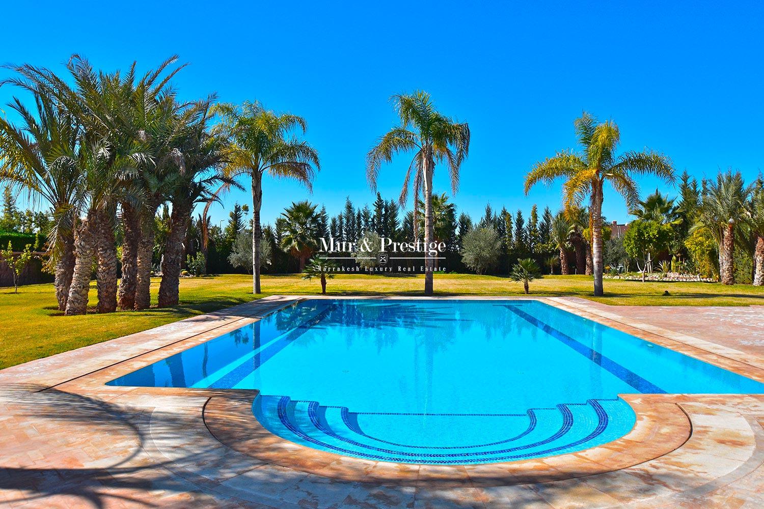 Magnifique villa a vendre a Marrakech
