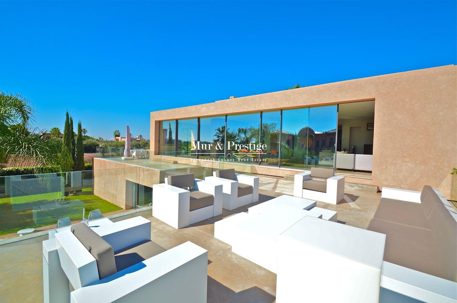 Magnifique villa sur golf en vente a Marrakech