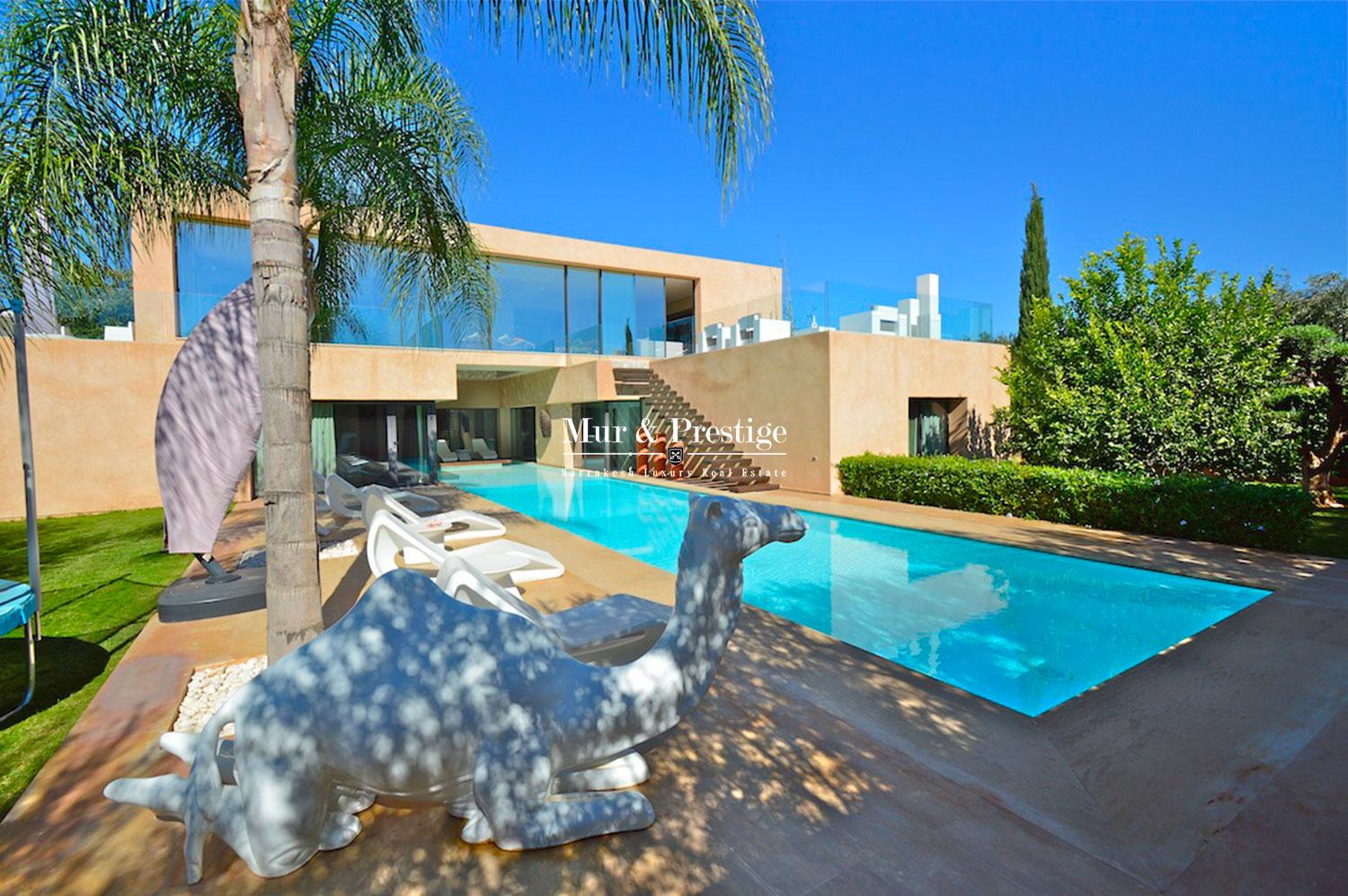 Magnifique villa sur golf en vente a Marrakech