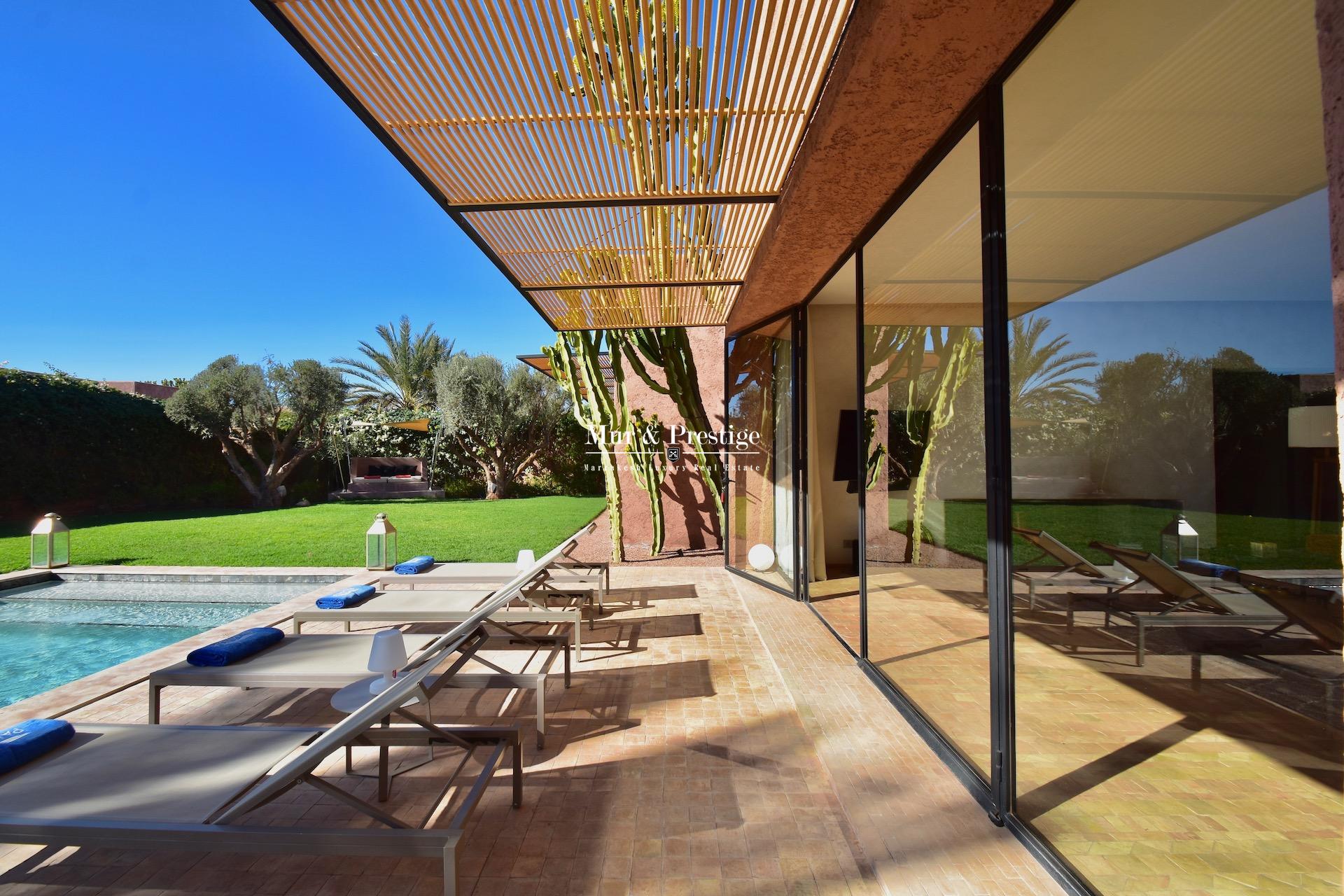 Maison à vendre au Fairmont Royal Palm Marrakech - Agence Immobilière