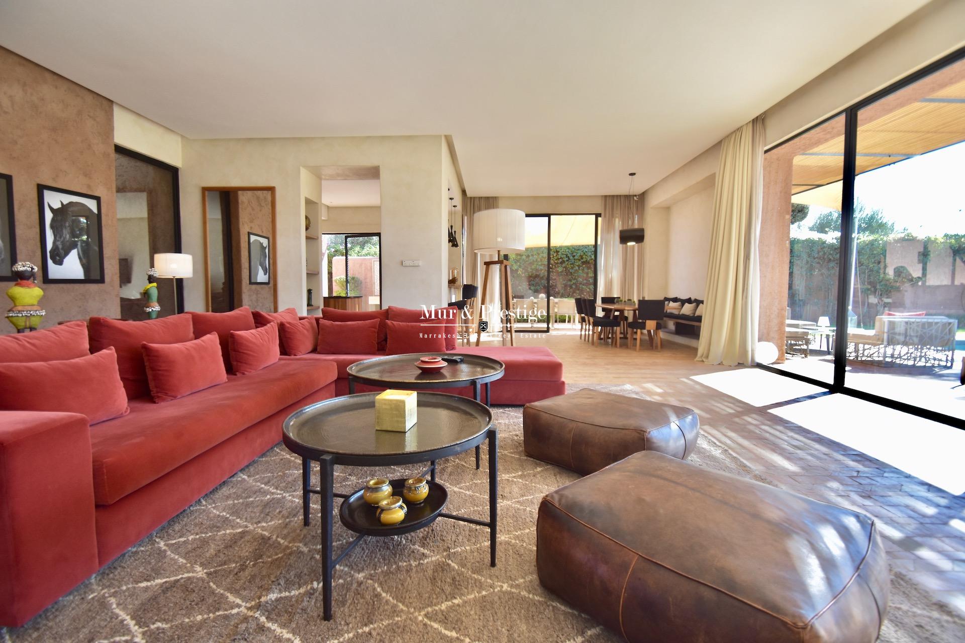 Maison à vendre au Fairmont Royal Palm Marrakech - Agence Immobilière