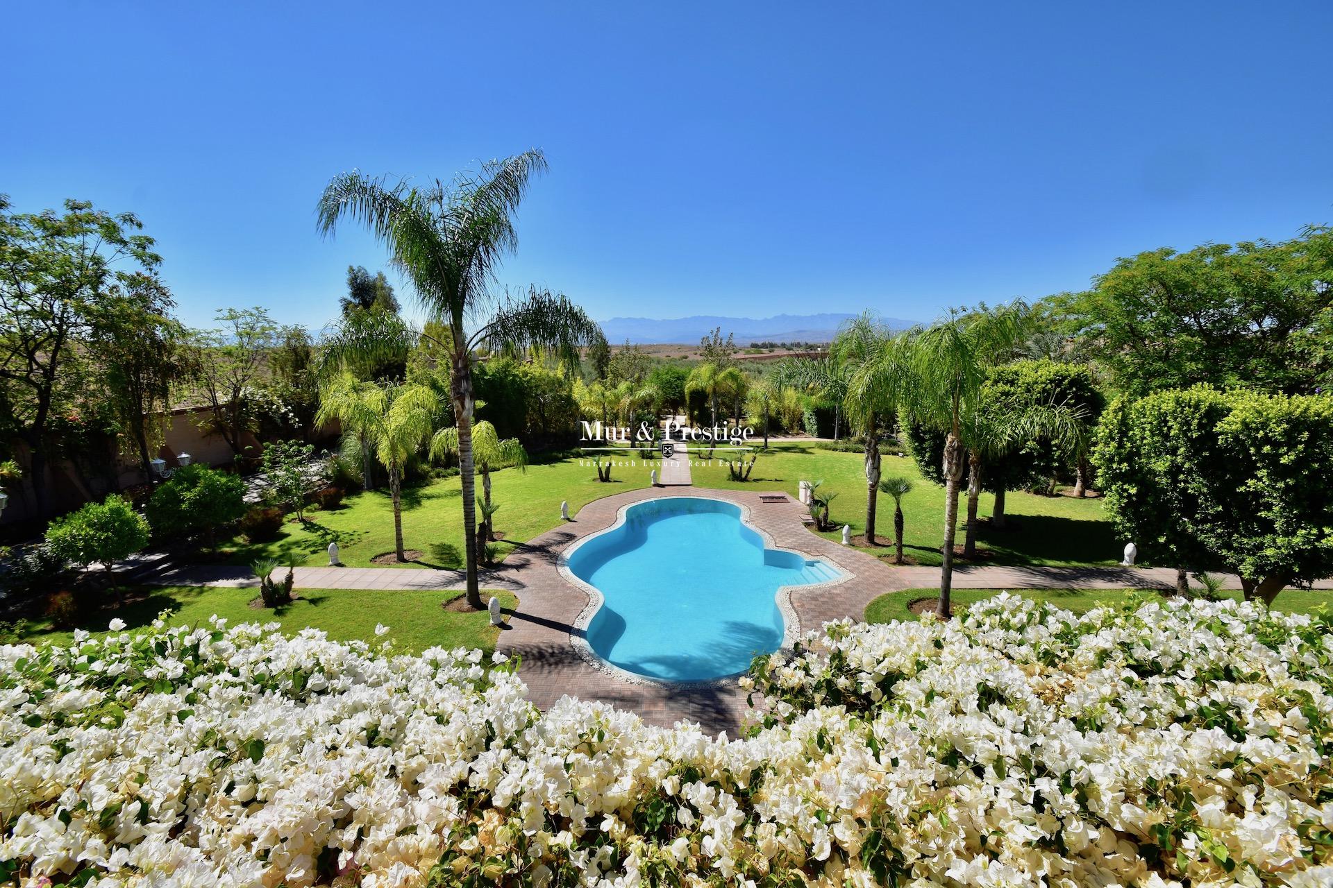 Maison à vendre à Marrakech proche Royal Palm