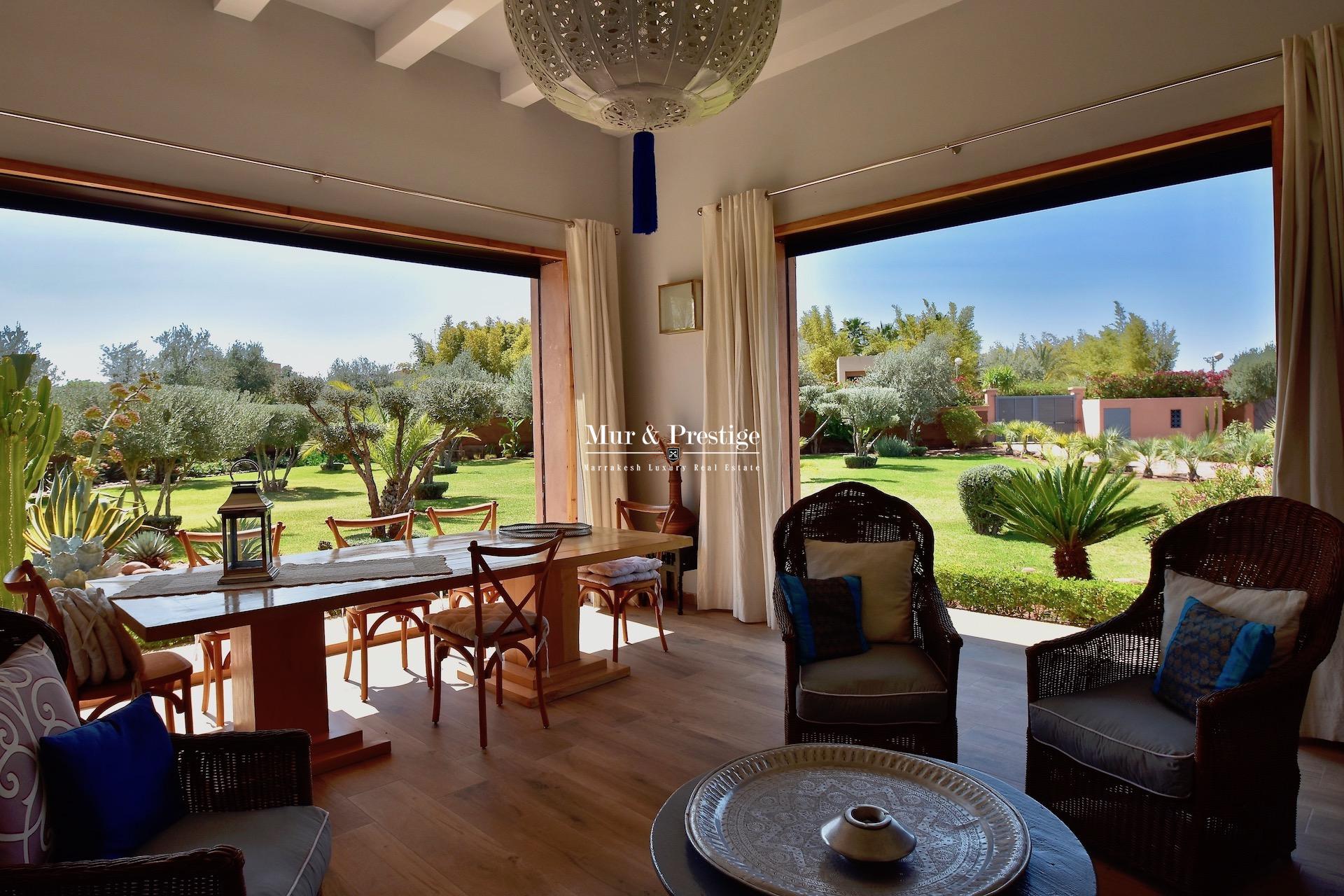 Agence Immobilière Marrakech – Villa moderne à Vendre