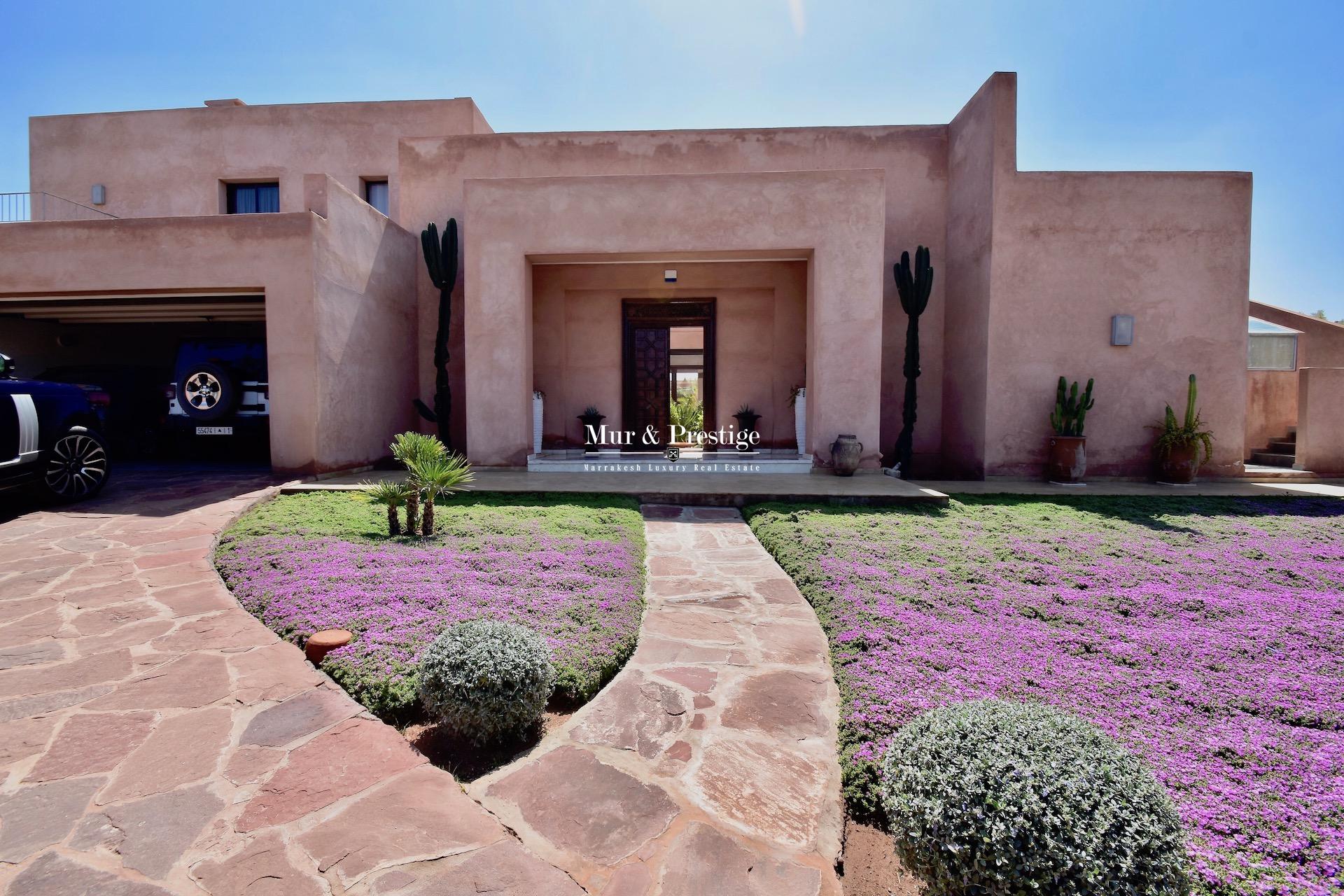 Agence Immobilière Marrakech – Villa moderne à Vendre